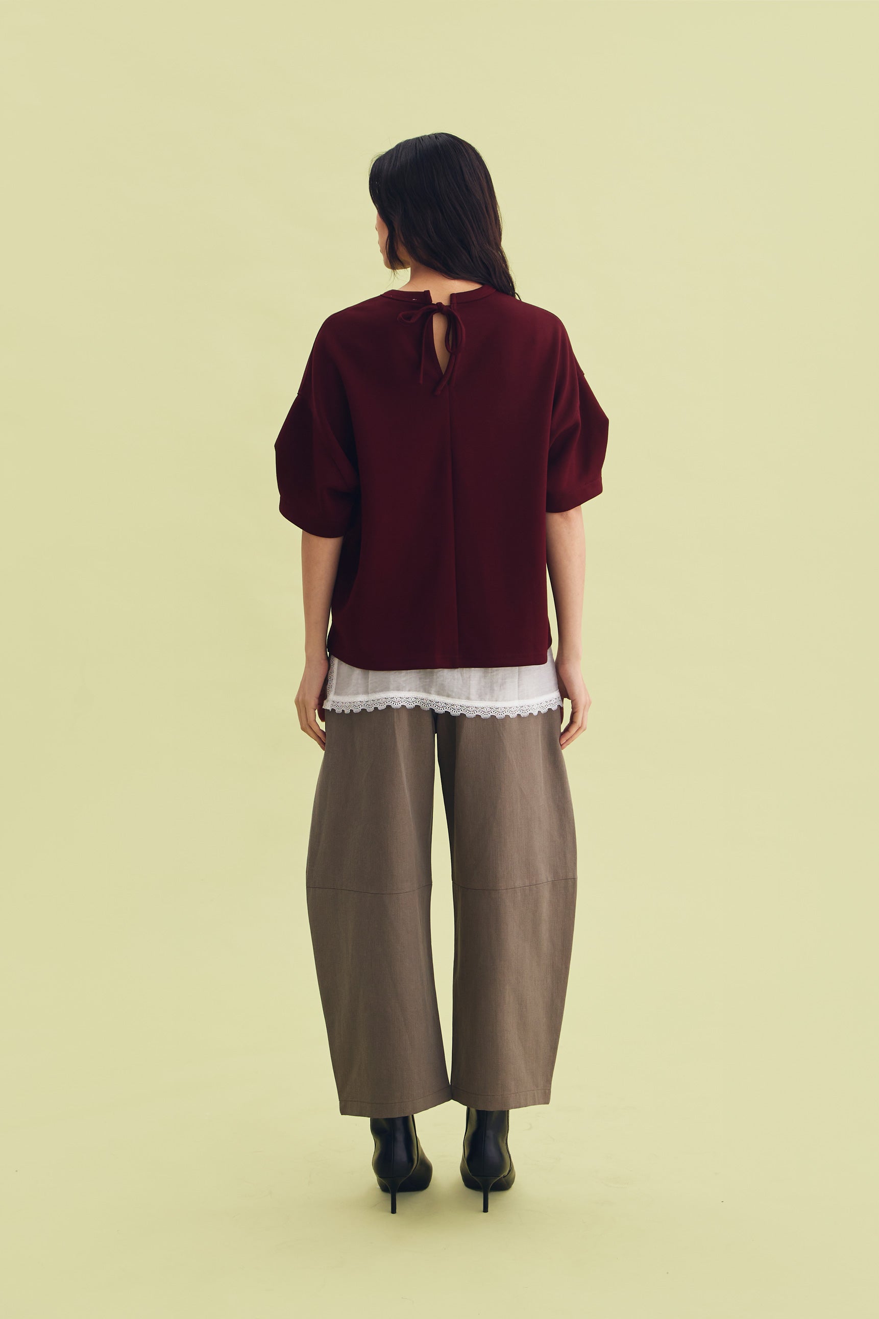 VELVET TOP MAROON - CALLIE FT. IRANI VIANZA