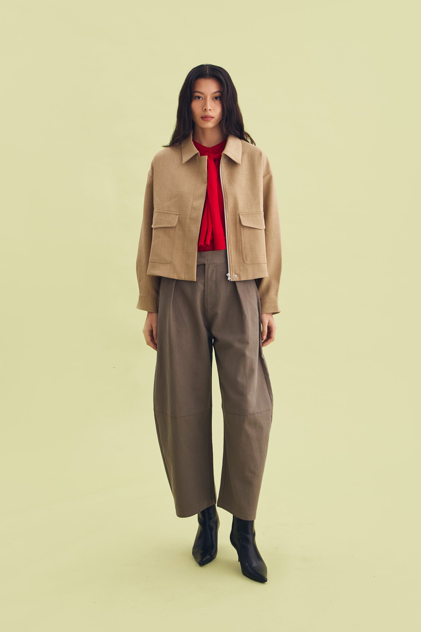 EUNOIA JACKET BEIGE - CALLIE FT. IRANI VIANZA