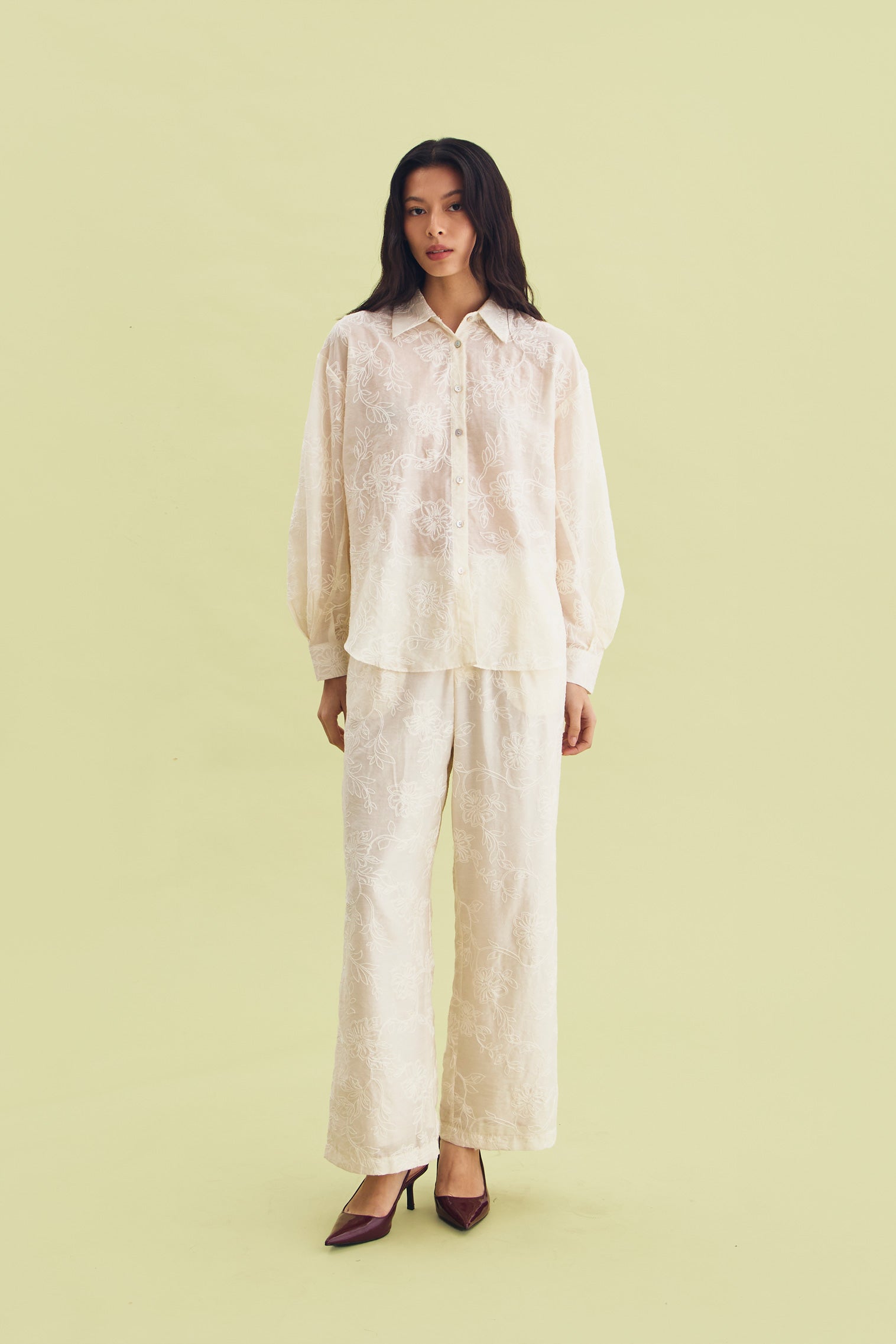 SOLACE PANTS BEIGE - CALLIE FT. IRANI VIANZA