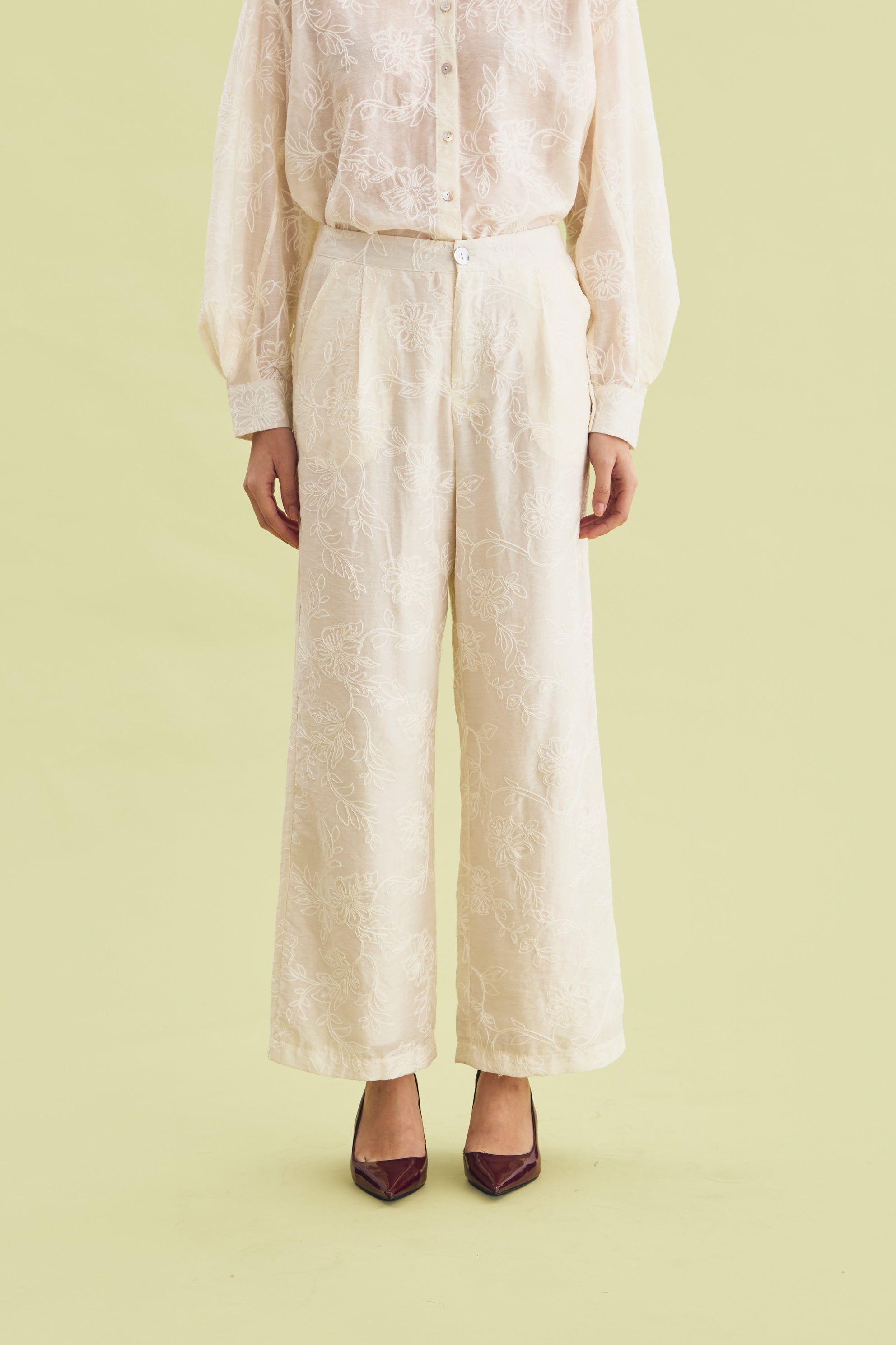 SOLACE PANTS BEIGE - CALLIE FT. IRANI VIANZA