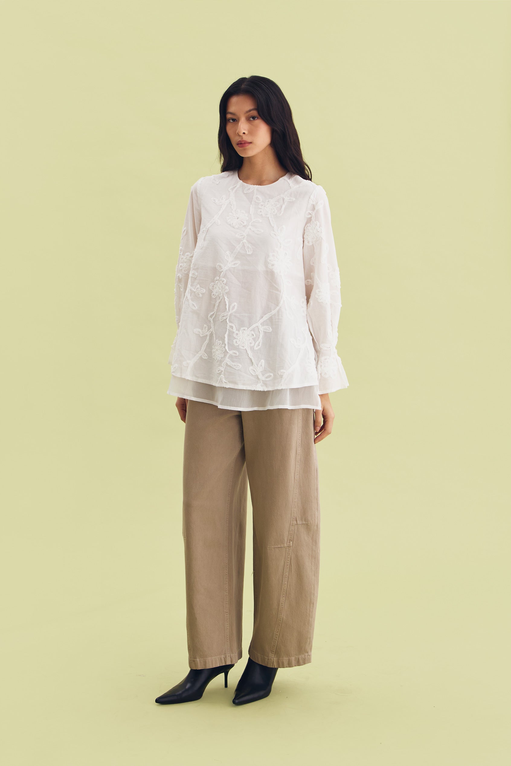 POISE TOP WHITE - CALLIE FT. IRANI VIANZA