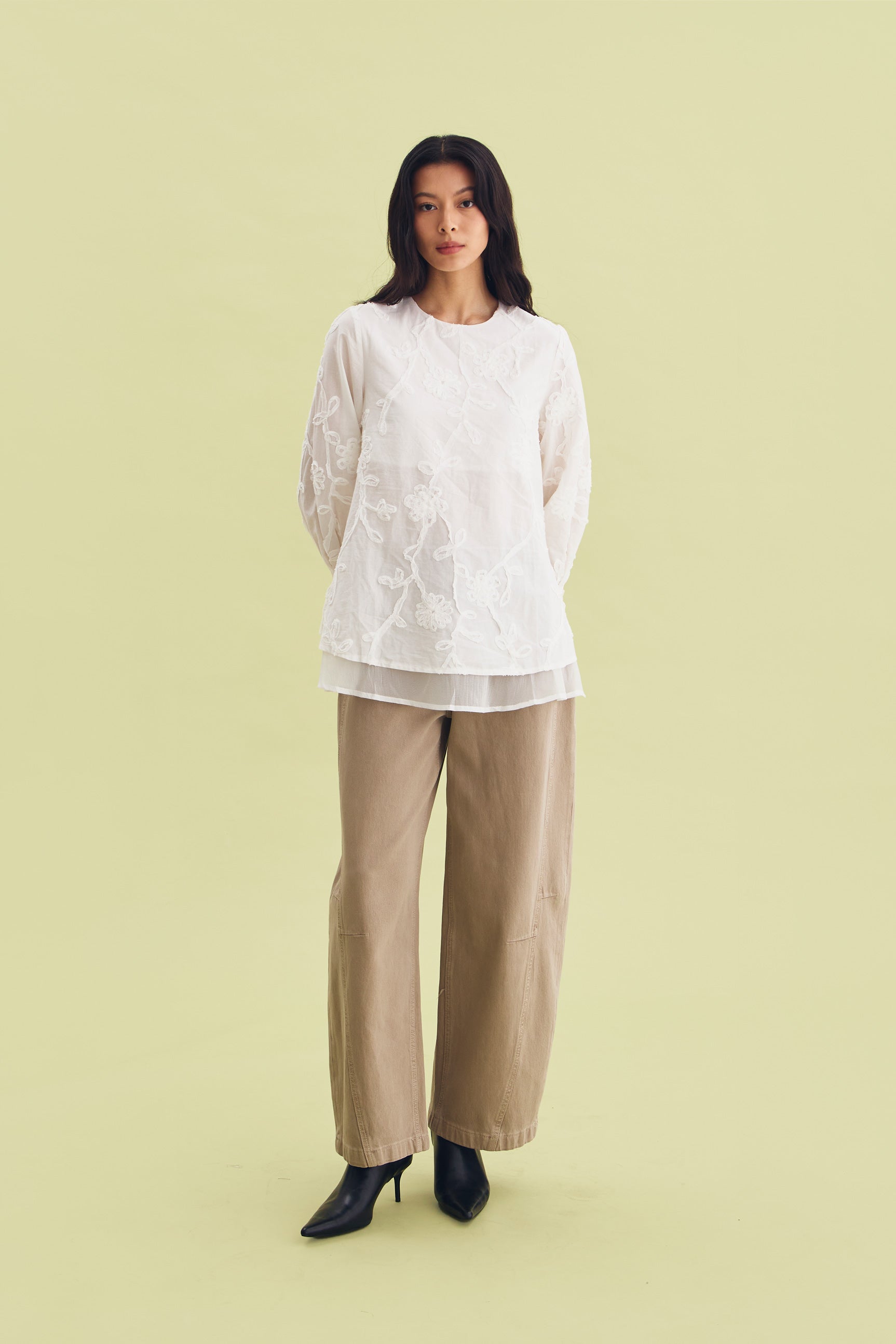 POISE TOP WHITE - CALLIE FT. IRANI VIANZA