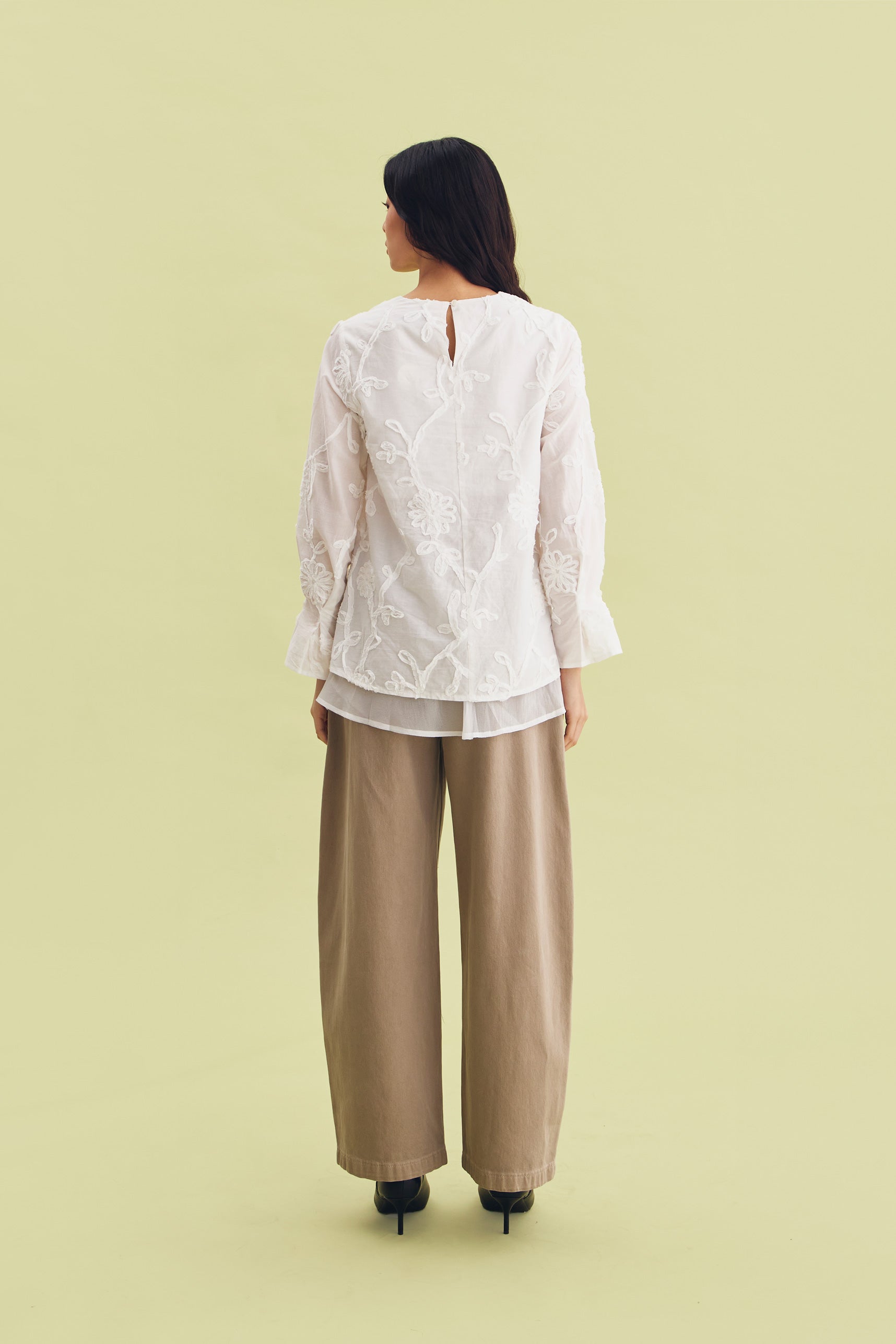 POISE TOP WHITE - CALLIE FT. IRANI VIANZA