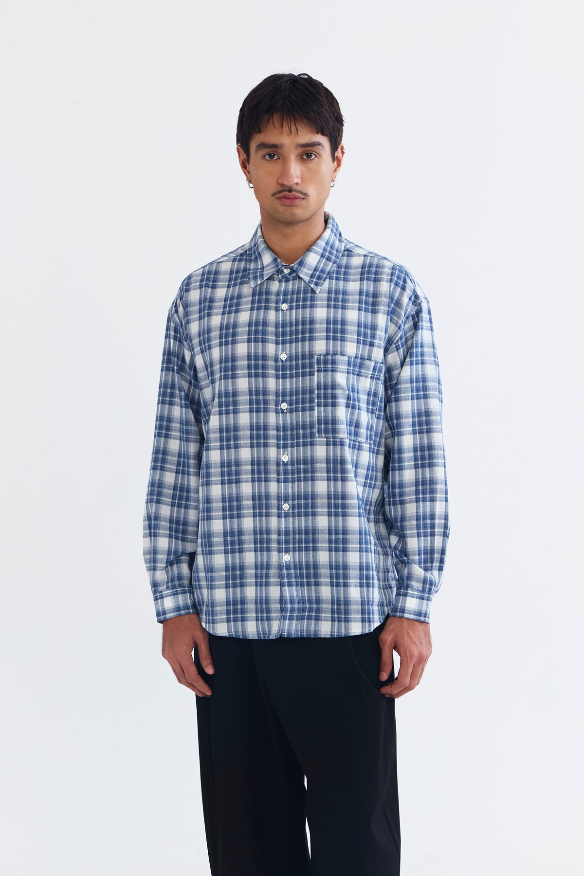 THAMES SHIRT BLUE