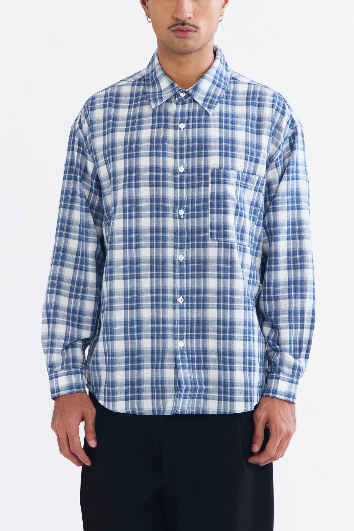 THAMES SHIRT BLUE