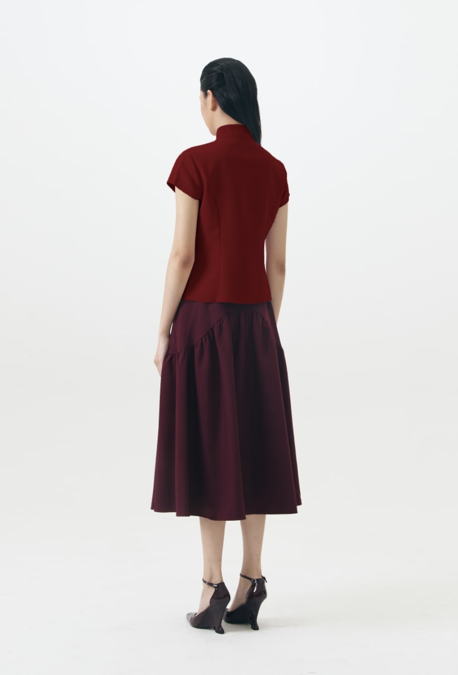 MARQUISE TOP RED