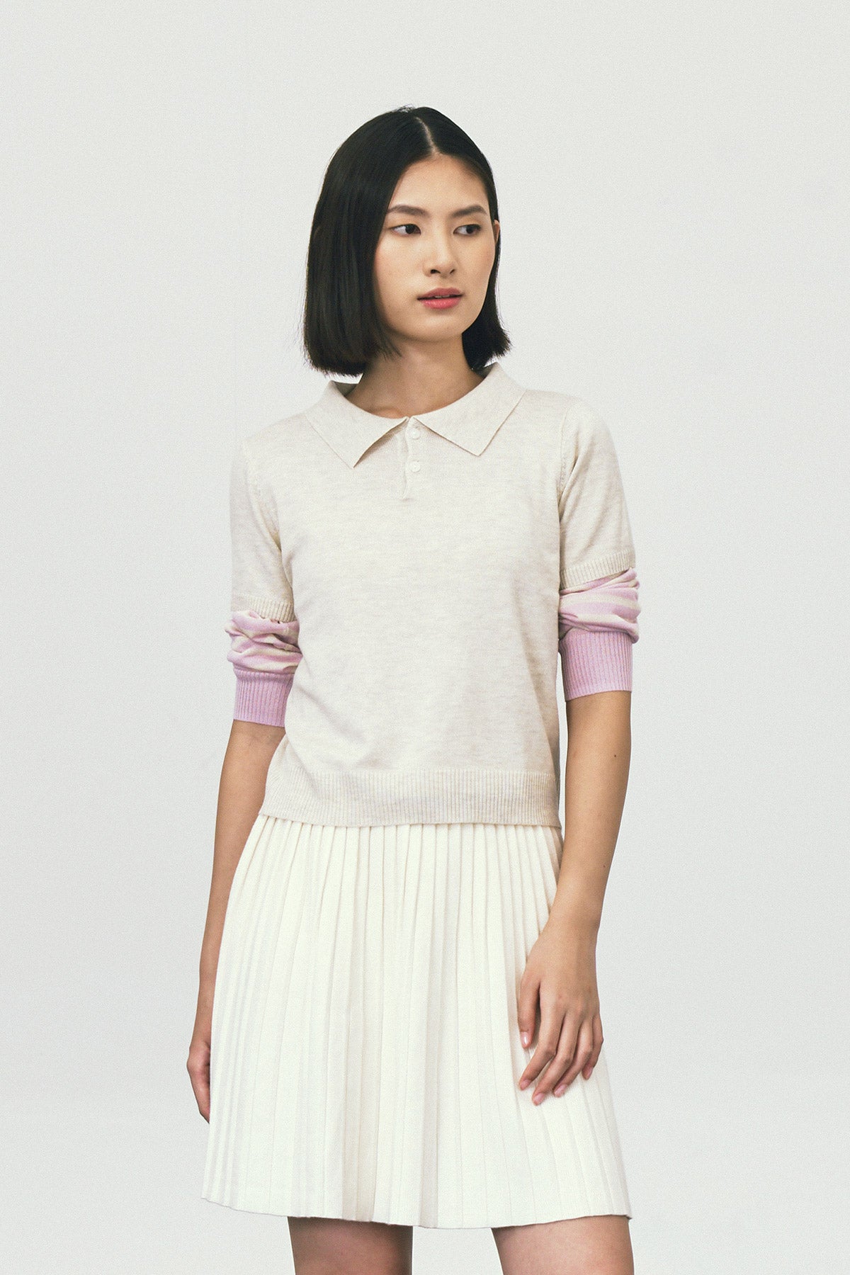 LOUNGE SKIRT BEIGE - CALLIE X CISSYLIA (BACK IN STOCK)