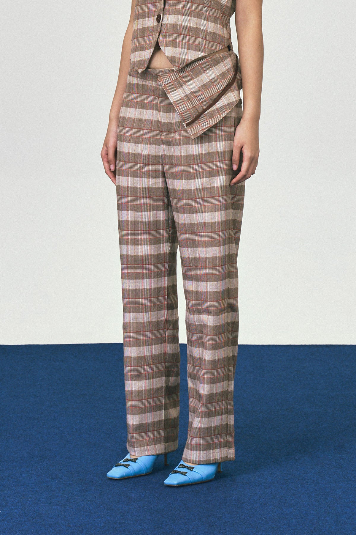 CLOCK-OUT PANTS BROWN - CALLIE X CISSYLIA