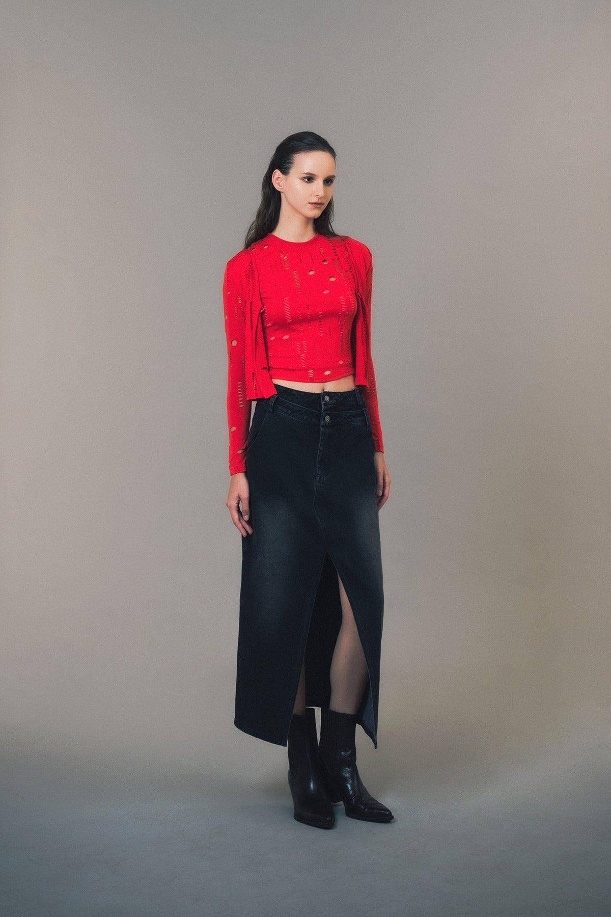 SHAE SKIRT BLACK