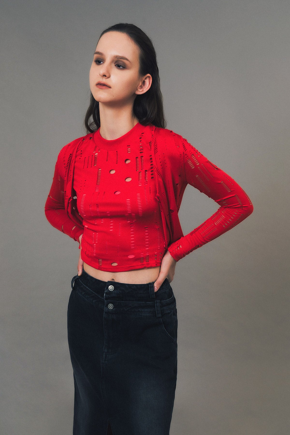 KIARA TOP RED - CALLIE X ELXI ELVINA