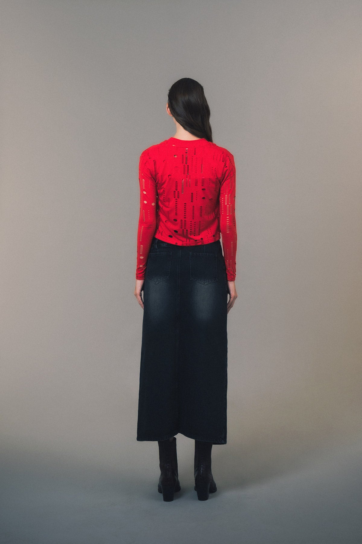 SHAE SKIRT BLACK