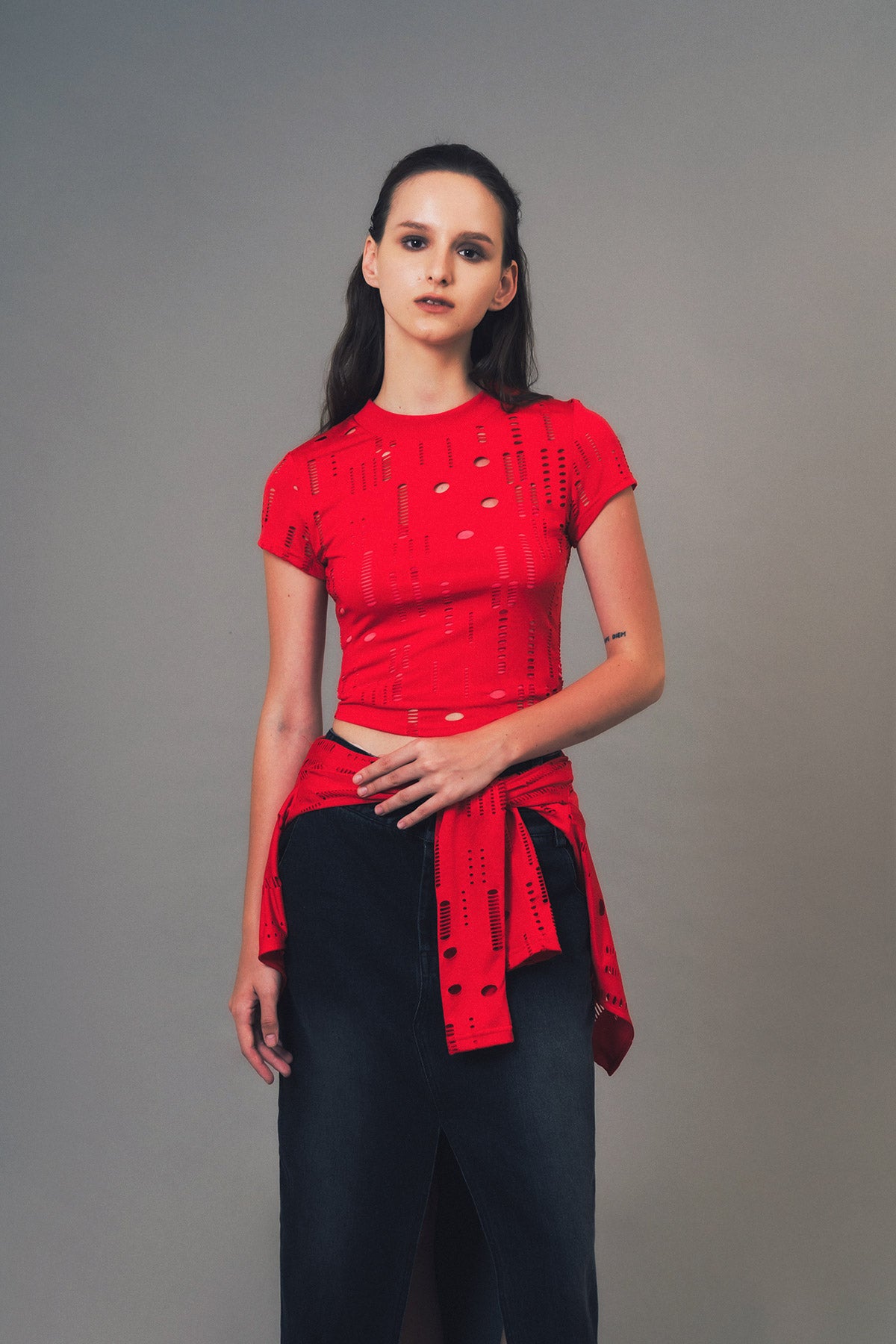 KIARA TOP RED - CALLIE X ELXI ELVINA
