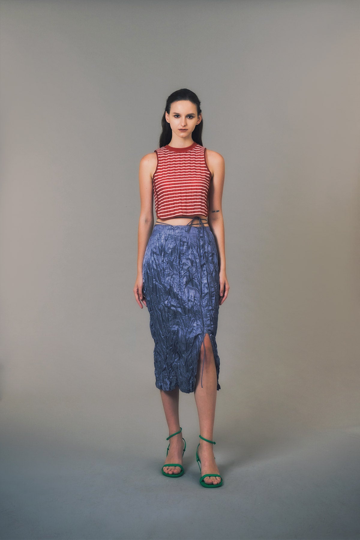 FAWN SKIRT SILVER