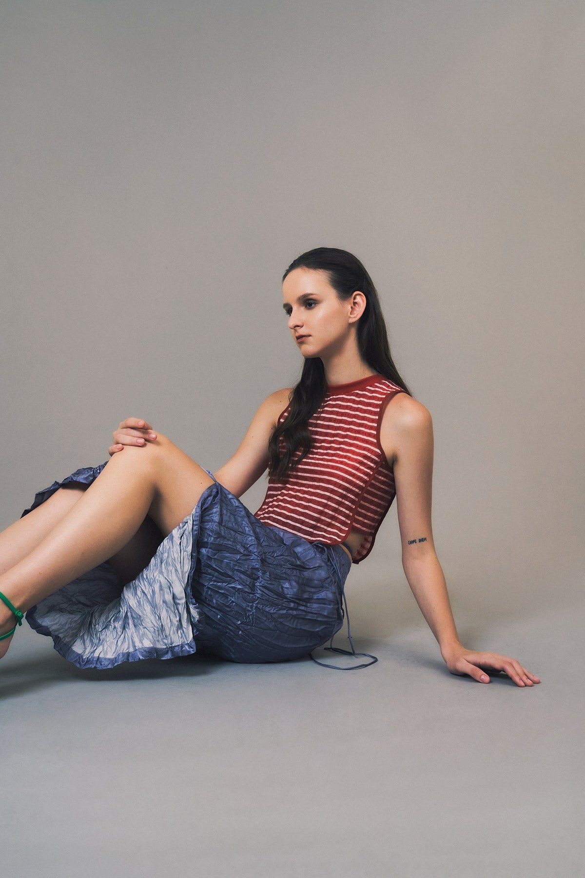 FAWN SKIRT SILVER