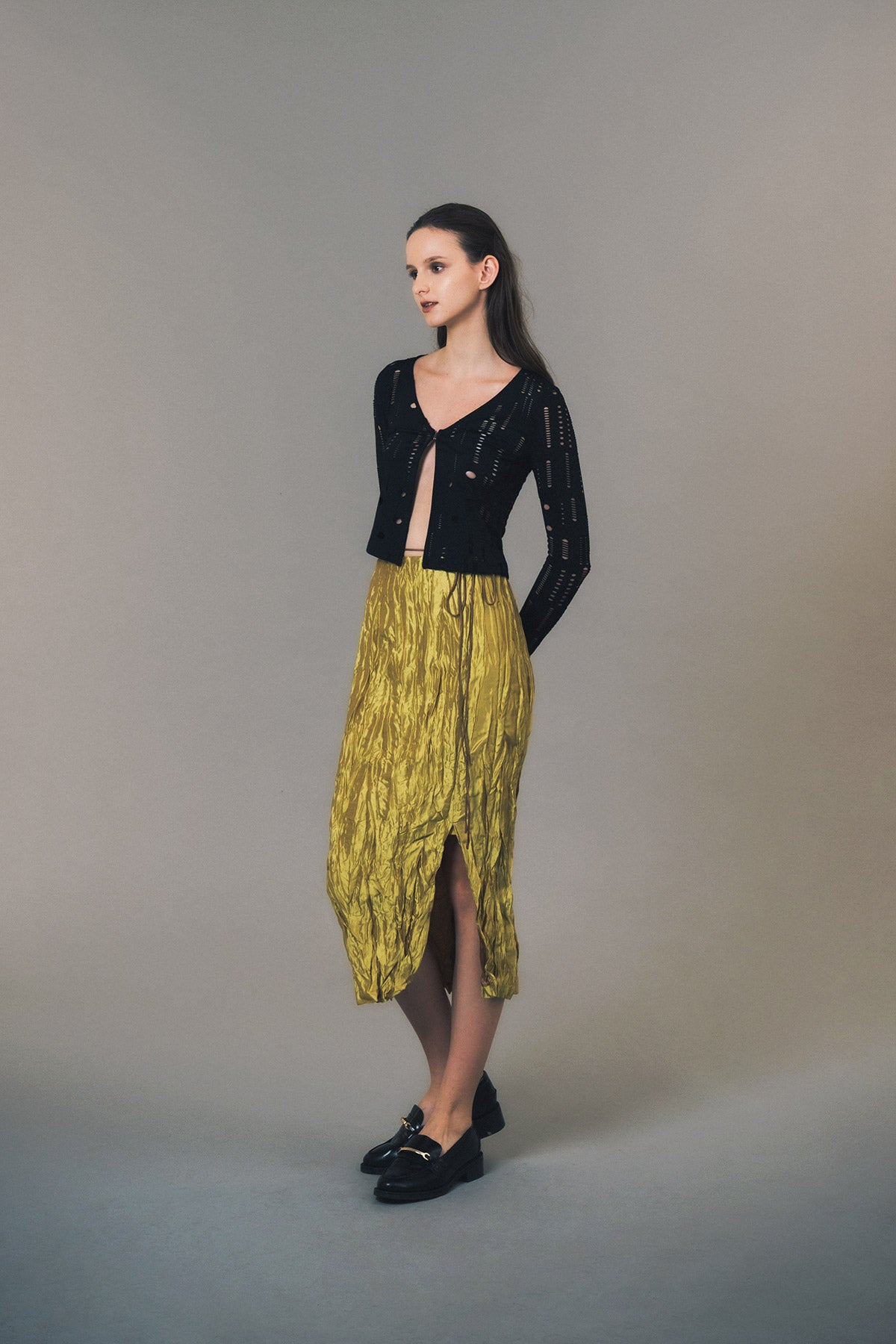 FAWN SKIRT GOLD