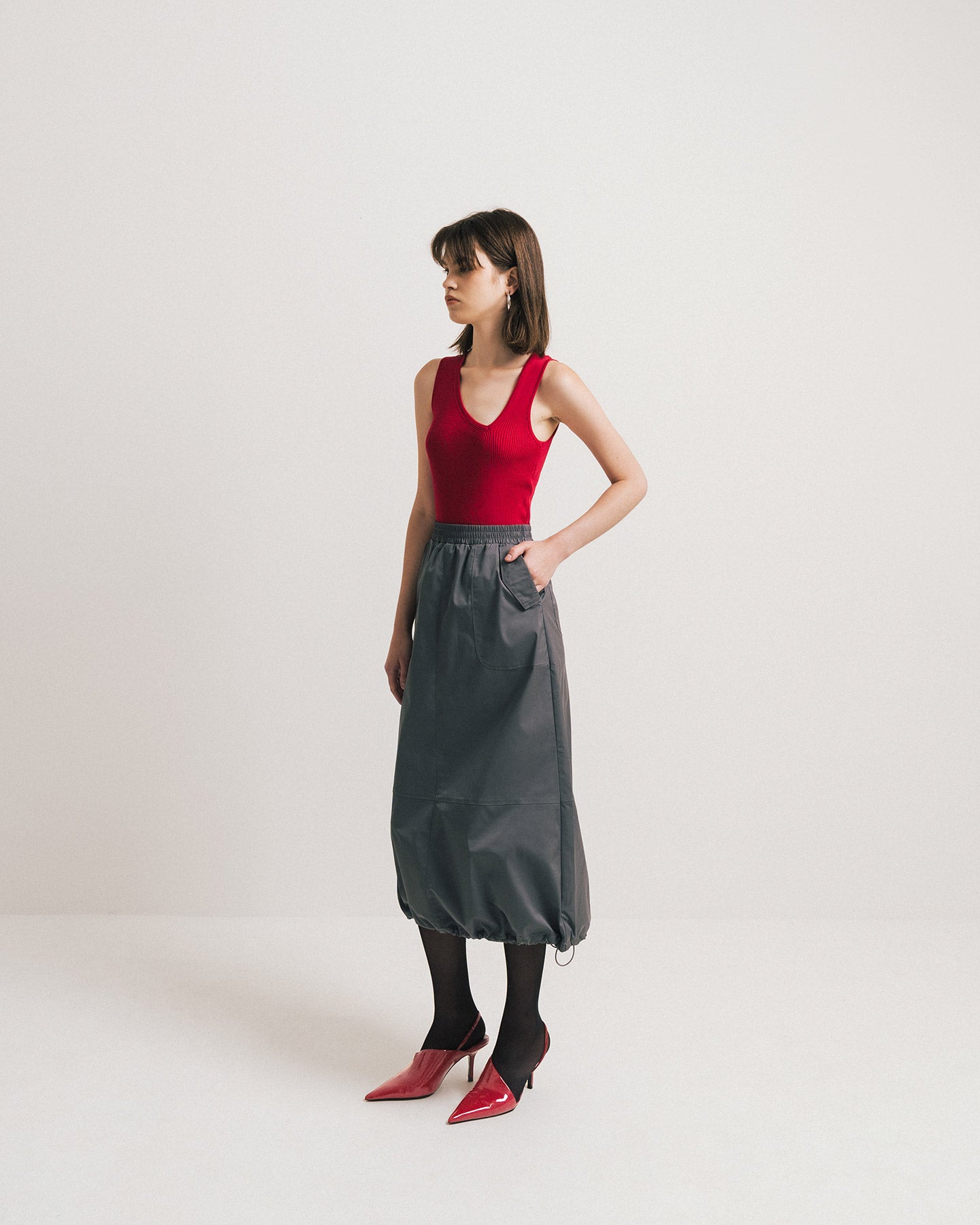 NOEL SKIRT GREY