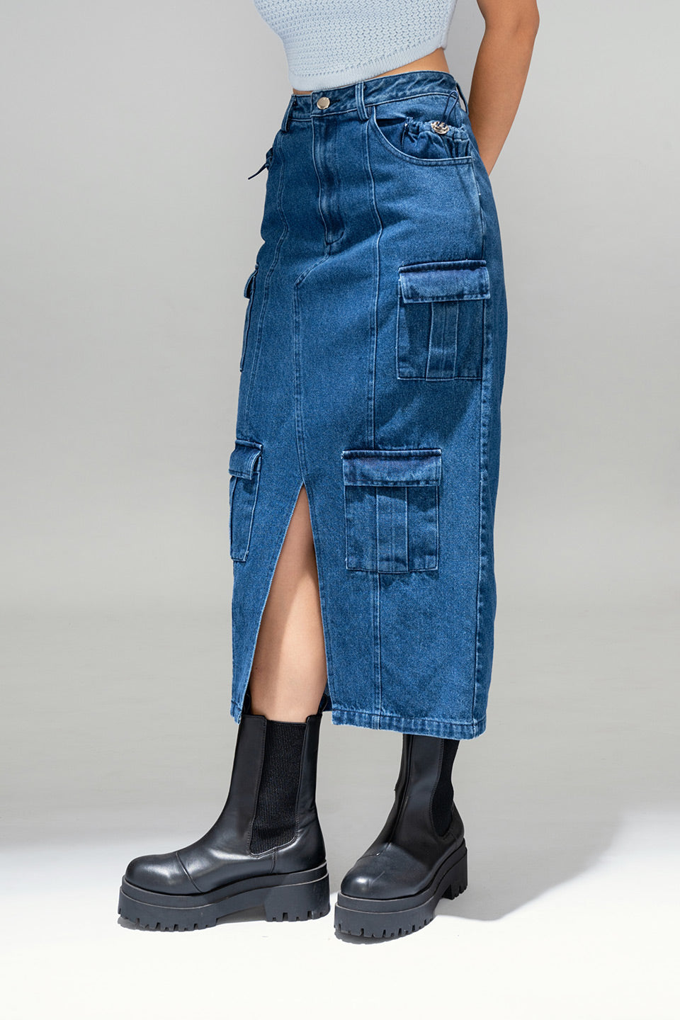 LOWE SKIRT NAVY