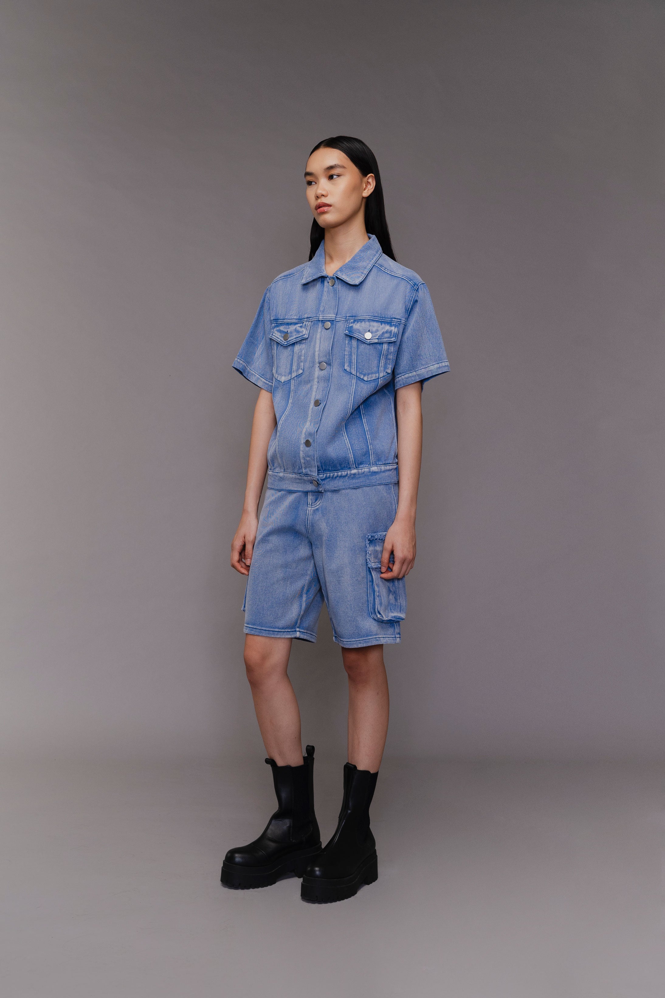 LOREN TOP BLUE