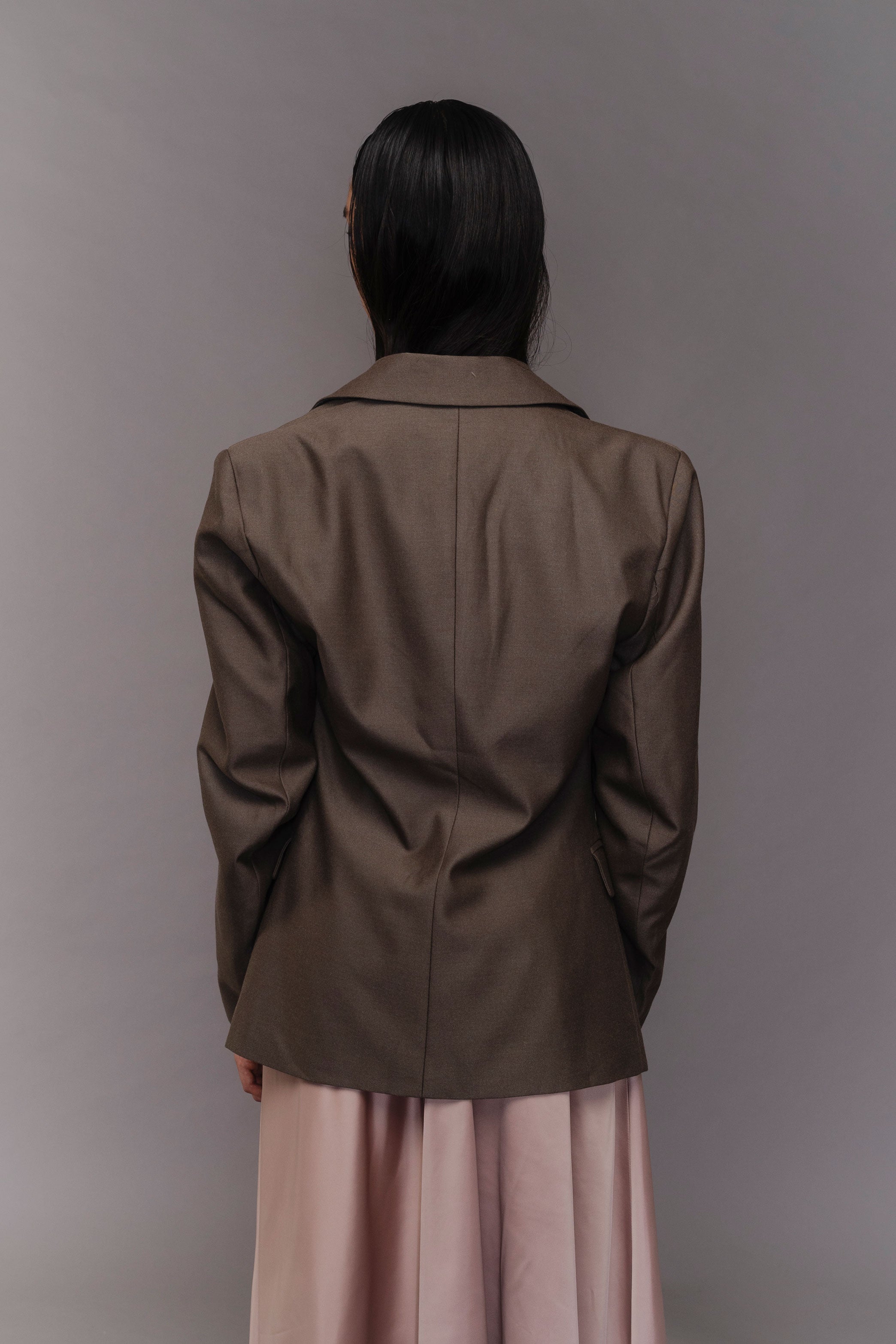 HAO BLAZER BROWN