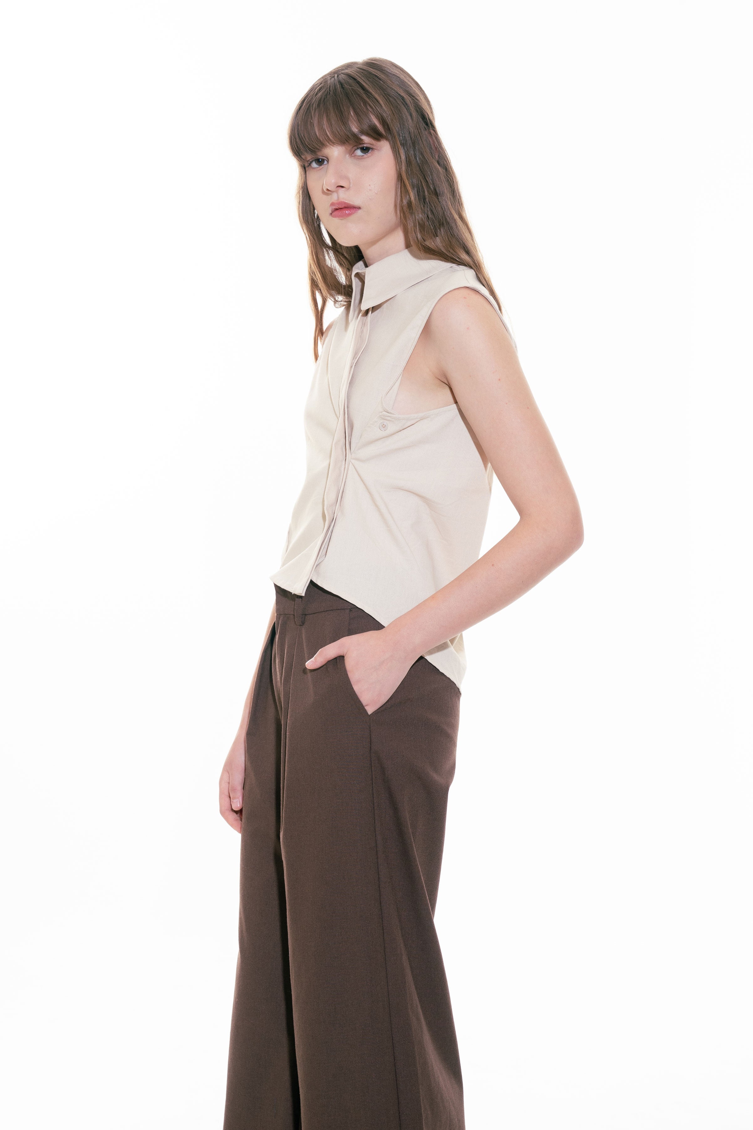 PRISHA TOP BEIGE