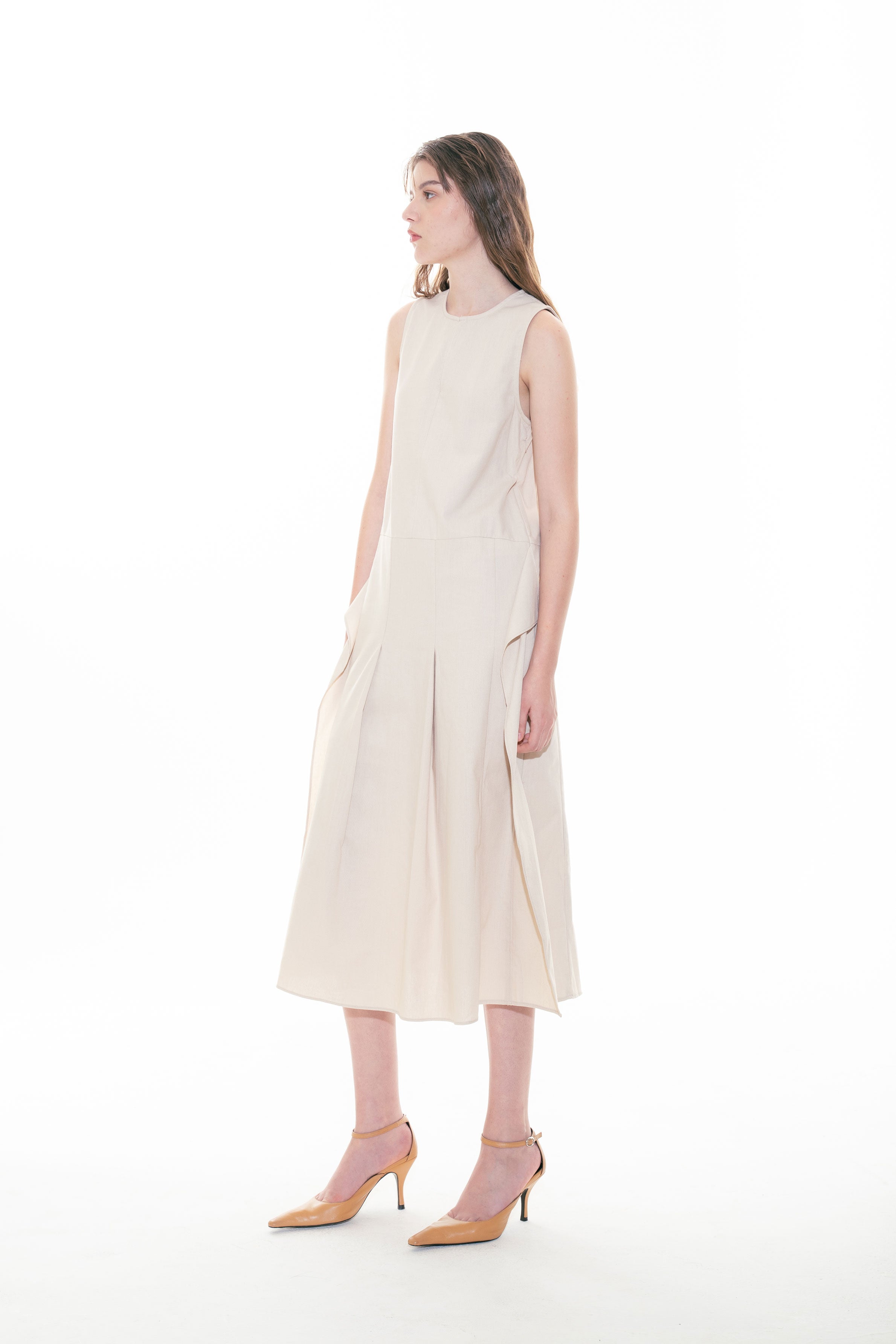 GIADA DRESS BEIGE