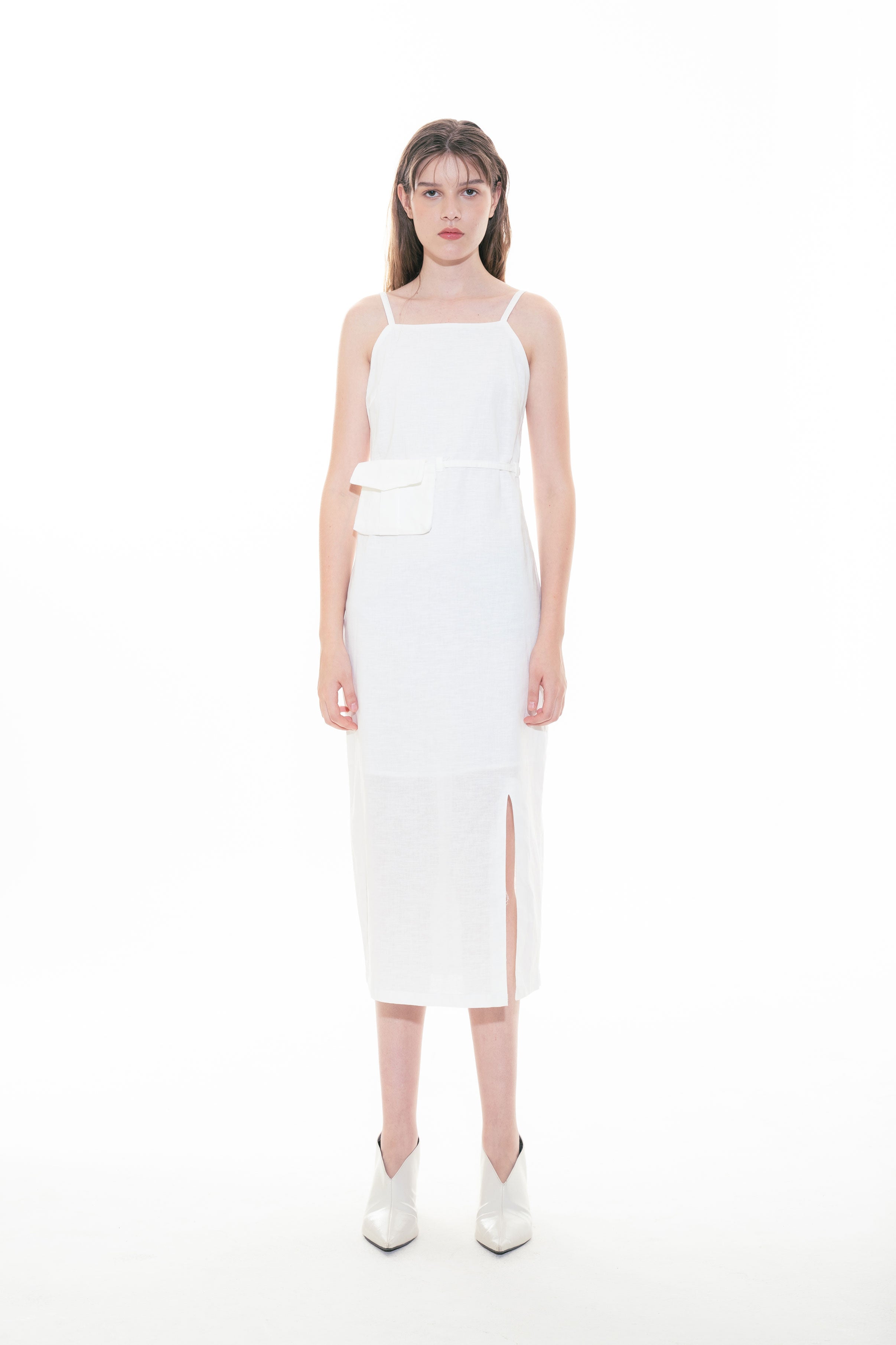 KIEL DRESS WHITE