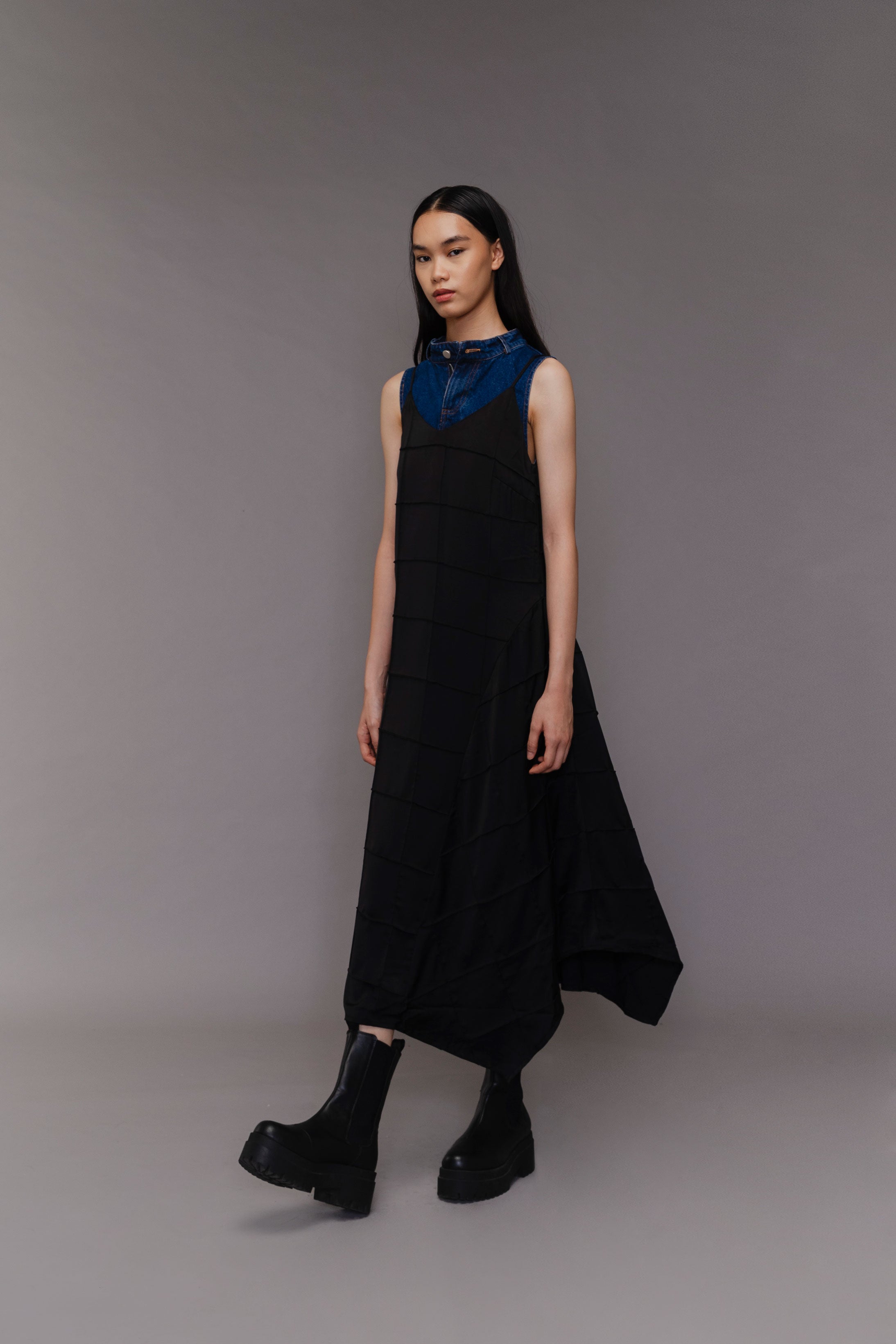 MOIRA DRESS BLACK