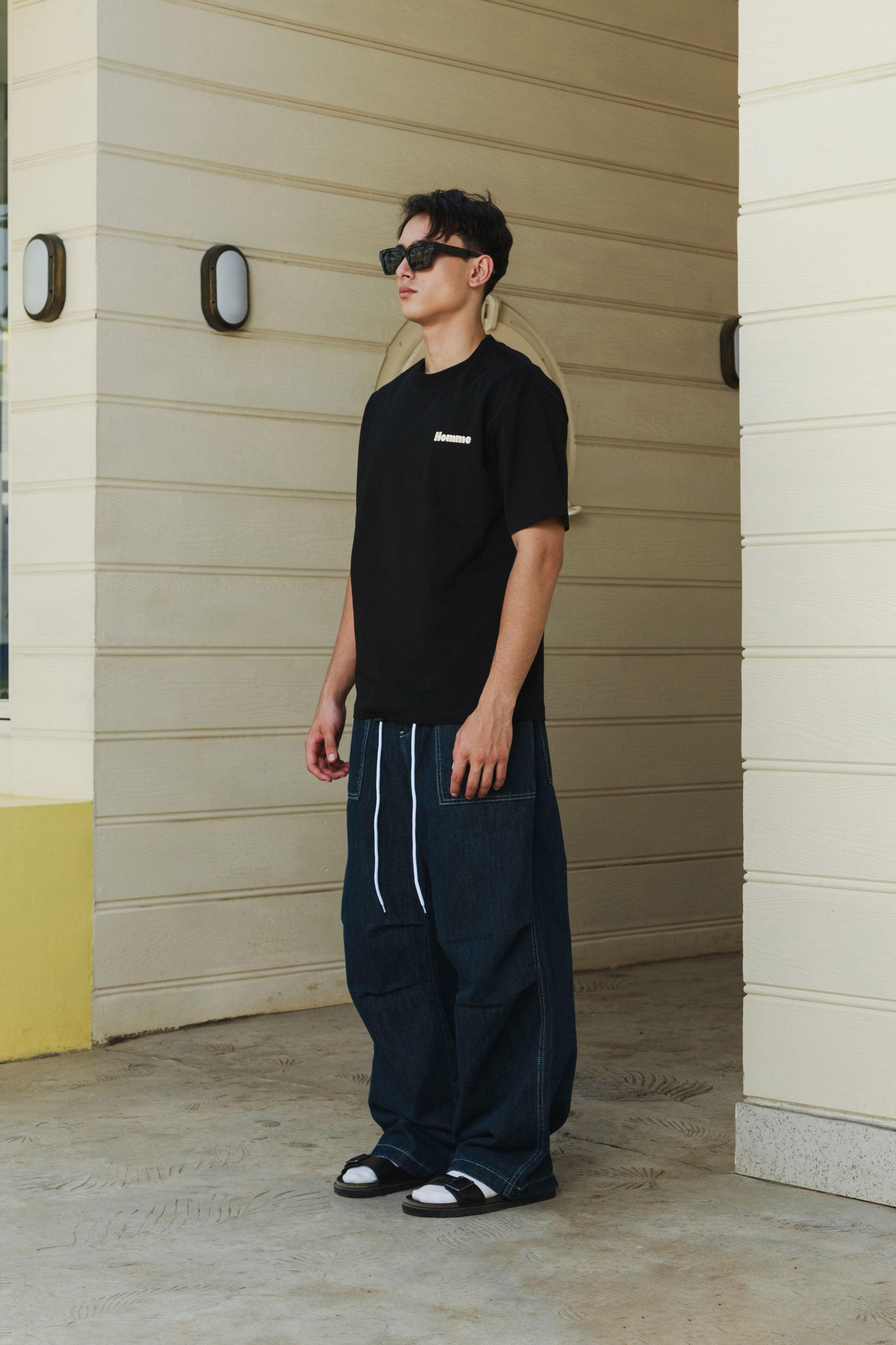LARVOTTO T-SHIRT BLACK