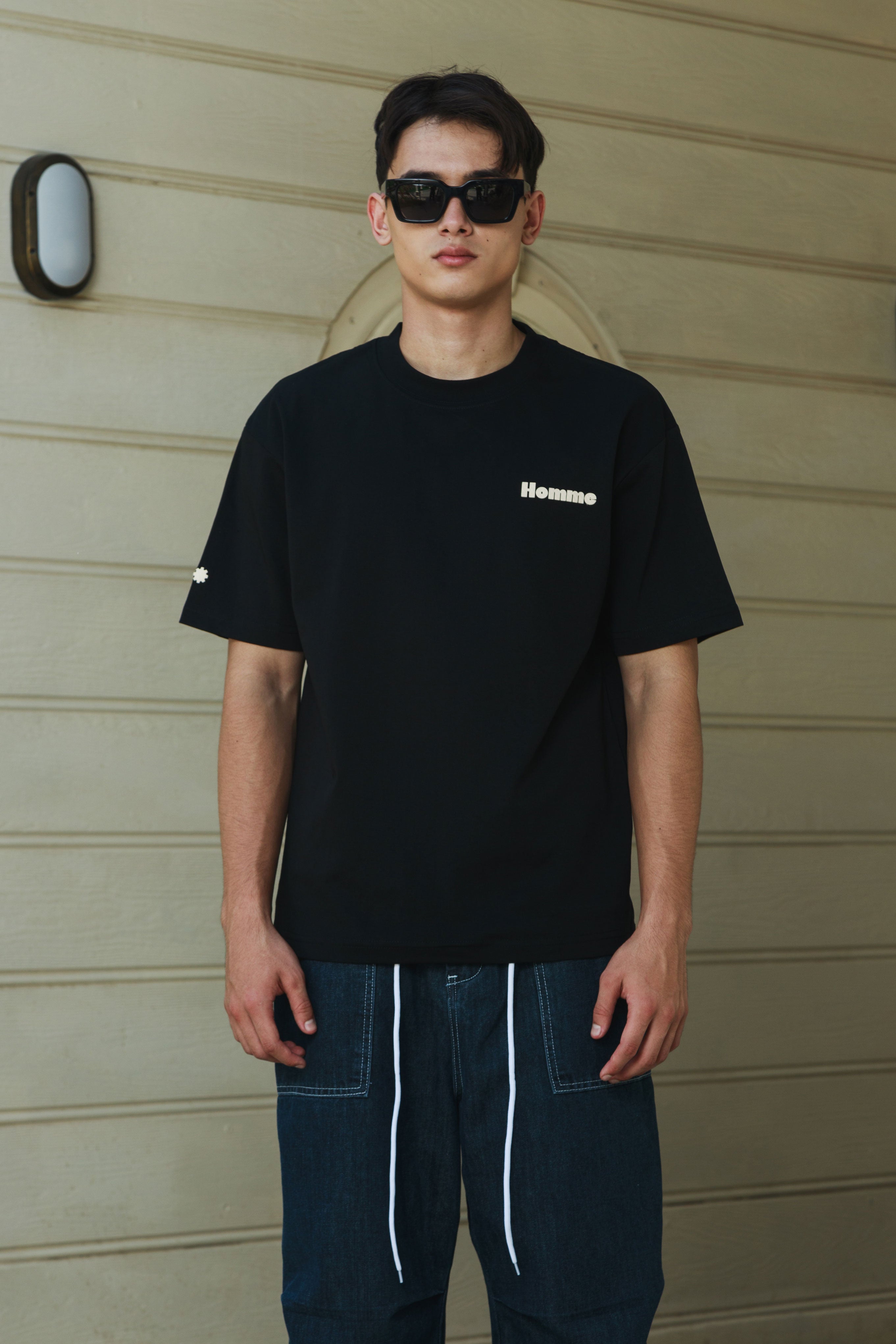 LARVOTTO T-SHIRT BLACK