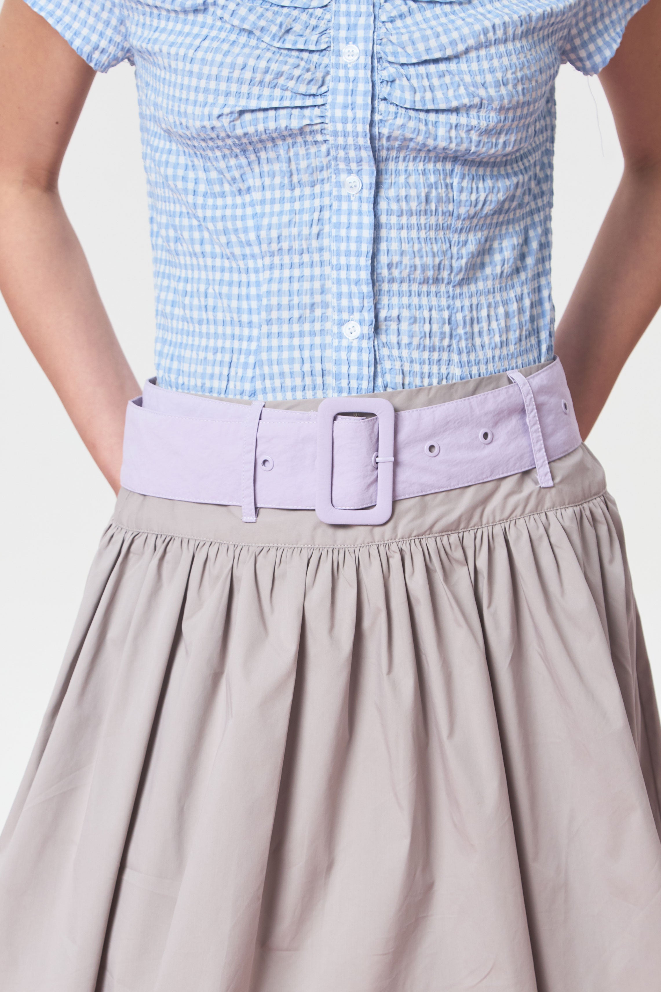 THISTLE SKIRT GREY - CALLIE FT. CISSYLIA