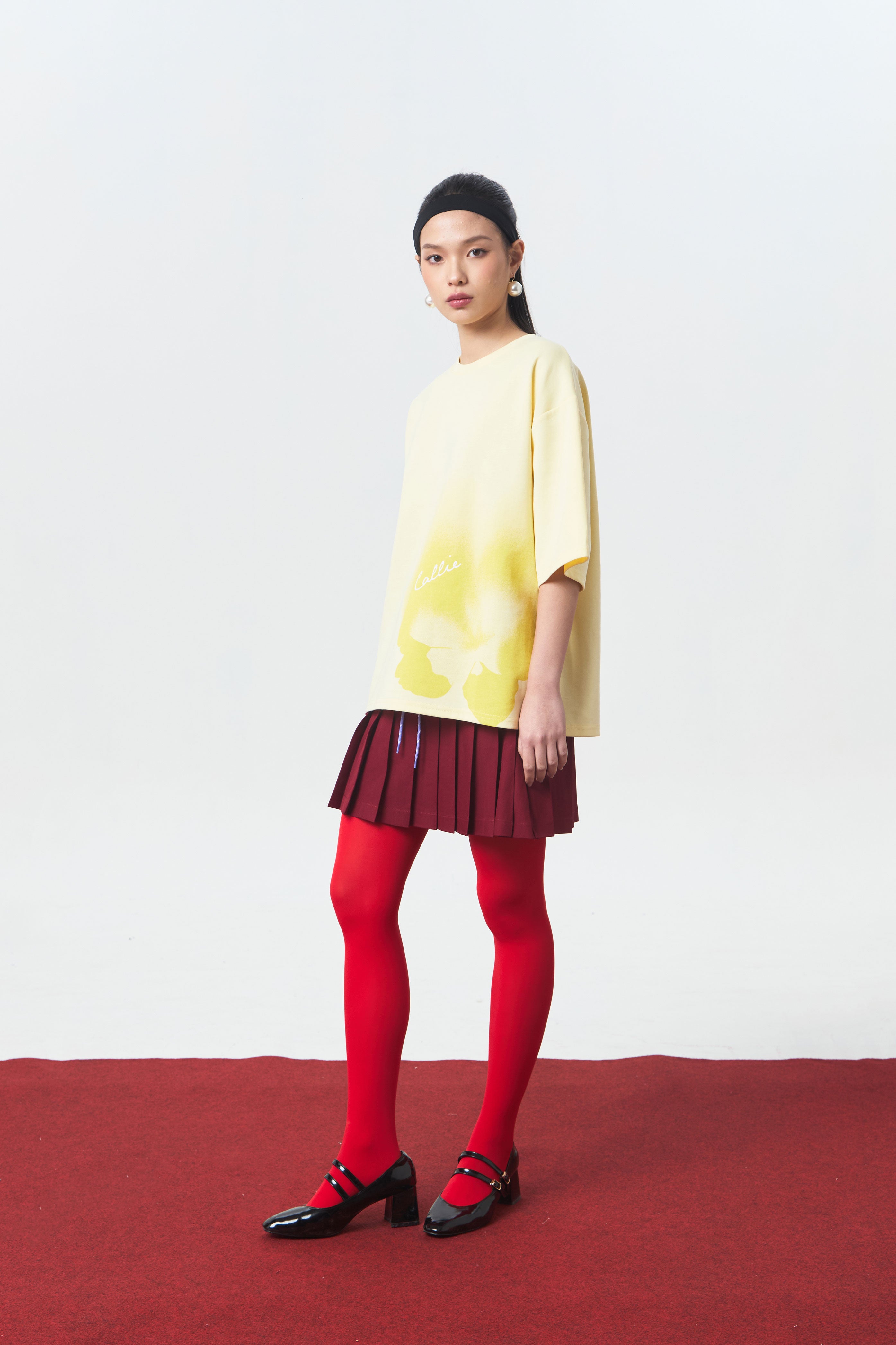 LOTUS TEE YELLOW - CALLIE FT. CISSYLIA