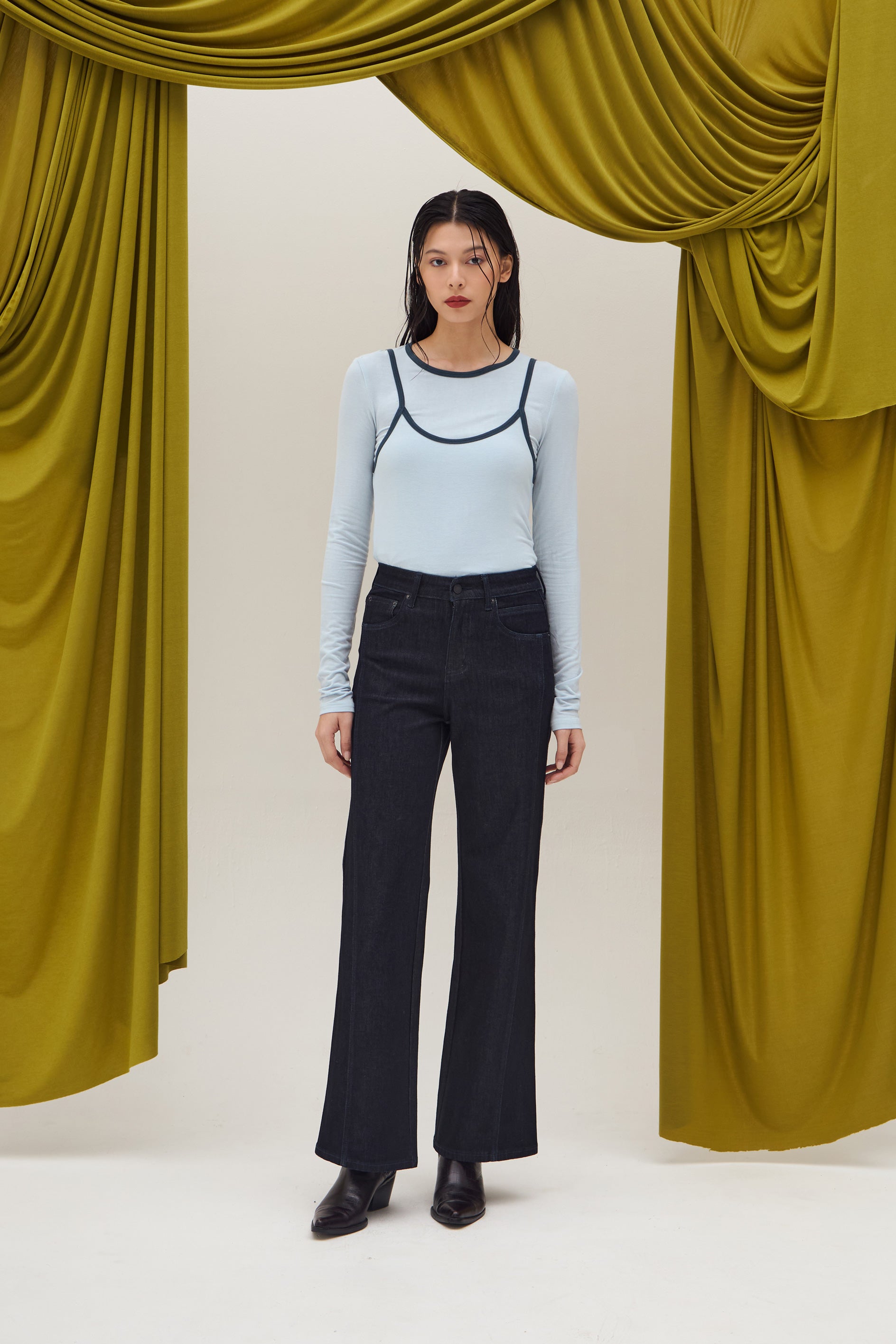 CHIONE JEANS DARK NAVY