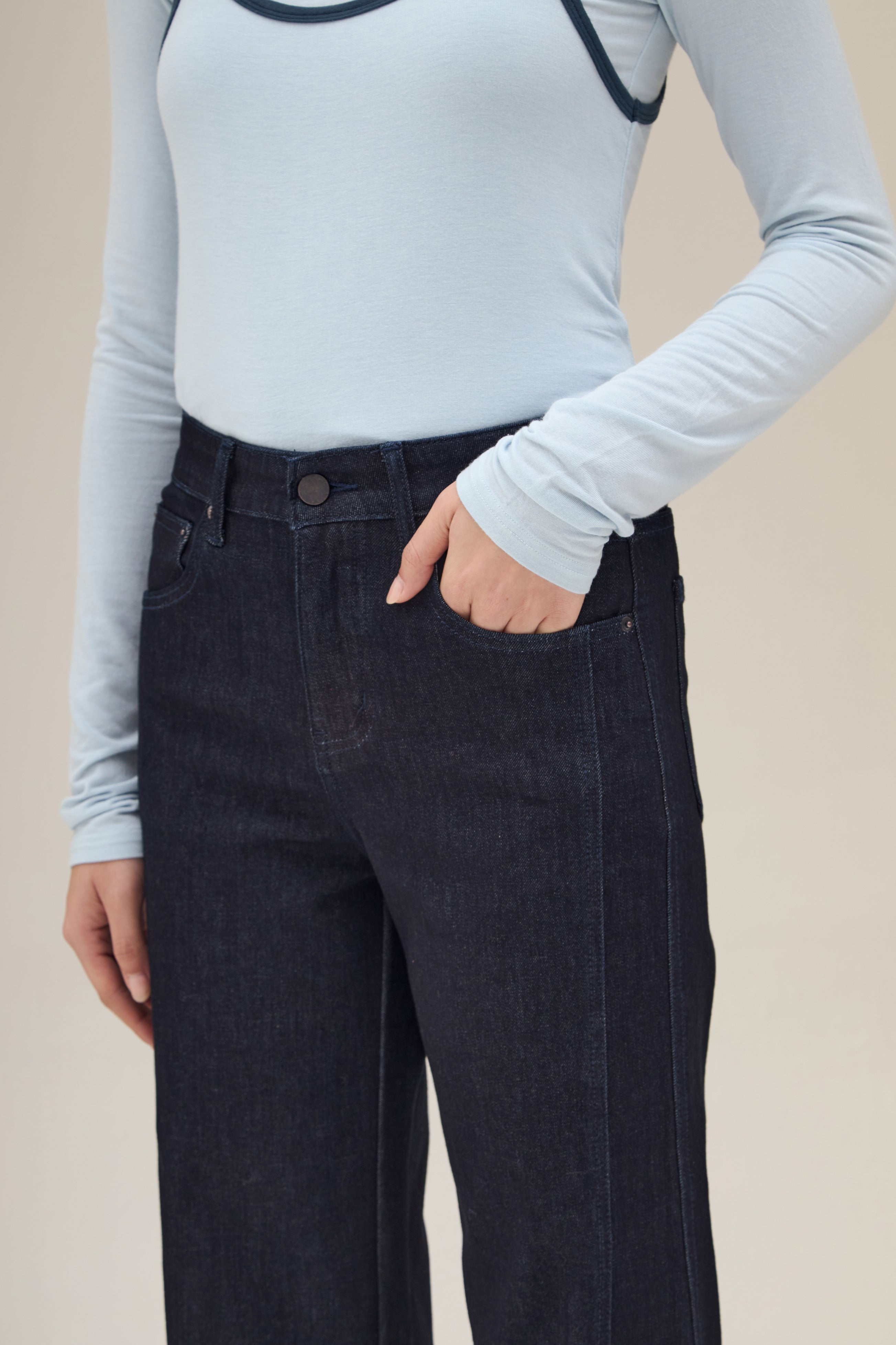 CHIONE JEANS DARK NAVY