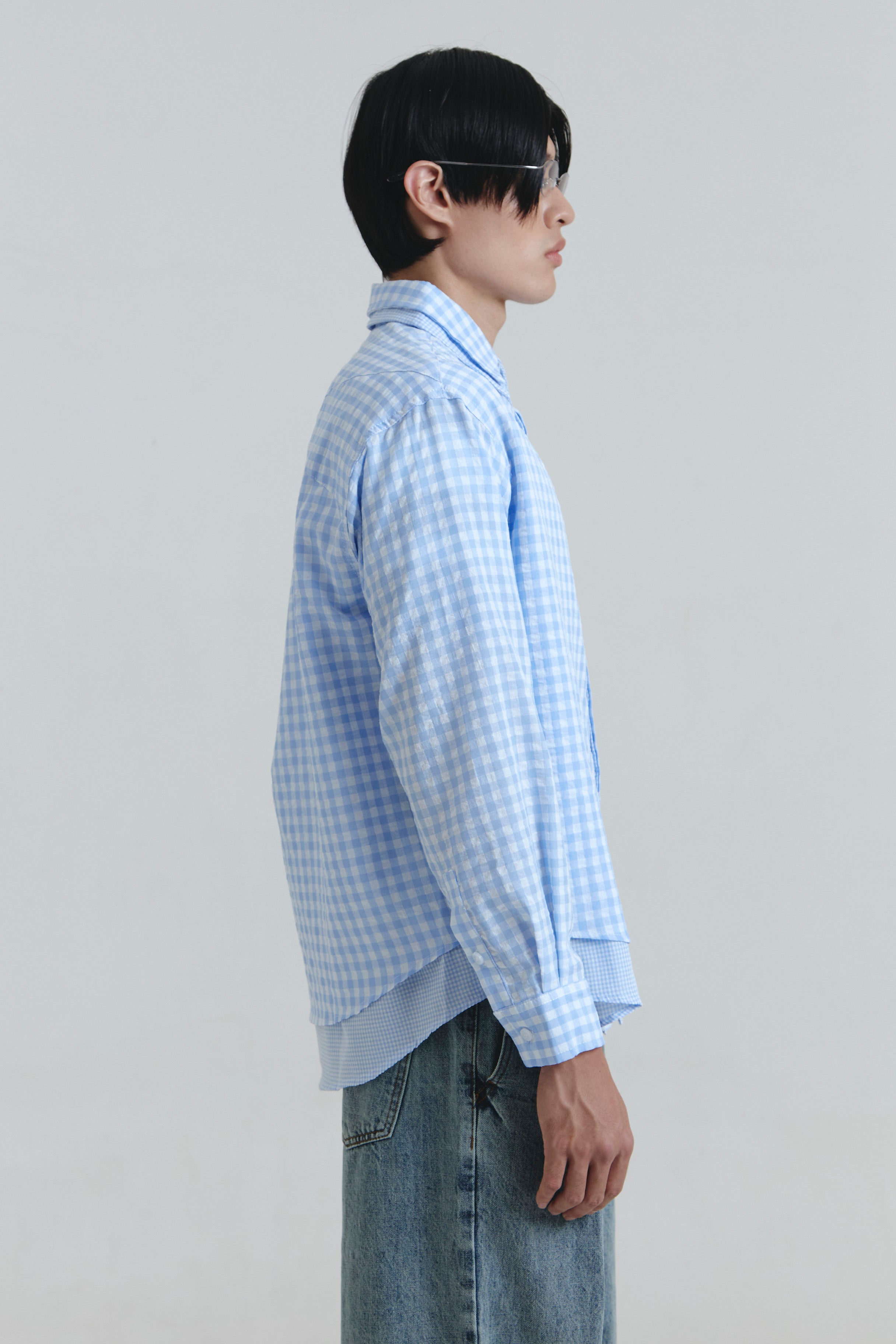 NESCIO SHIRT BLUE