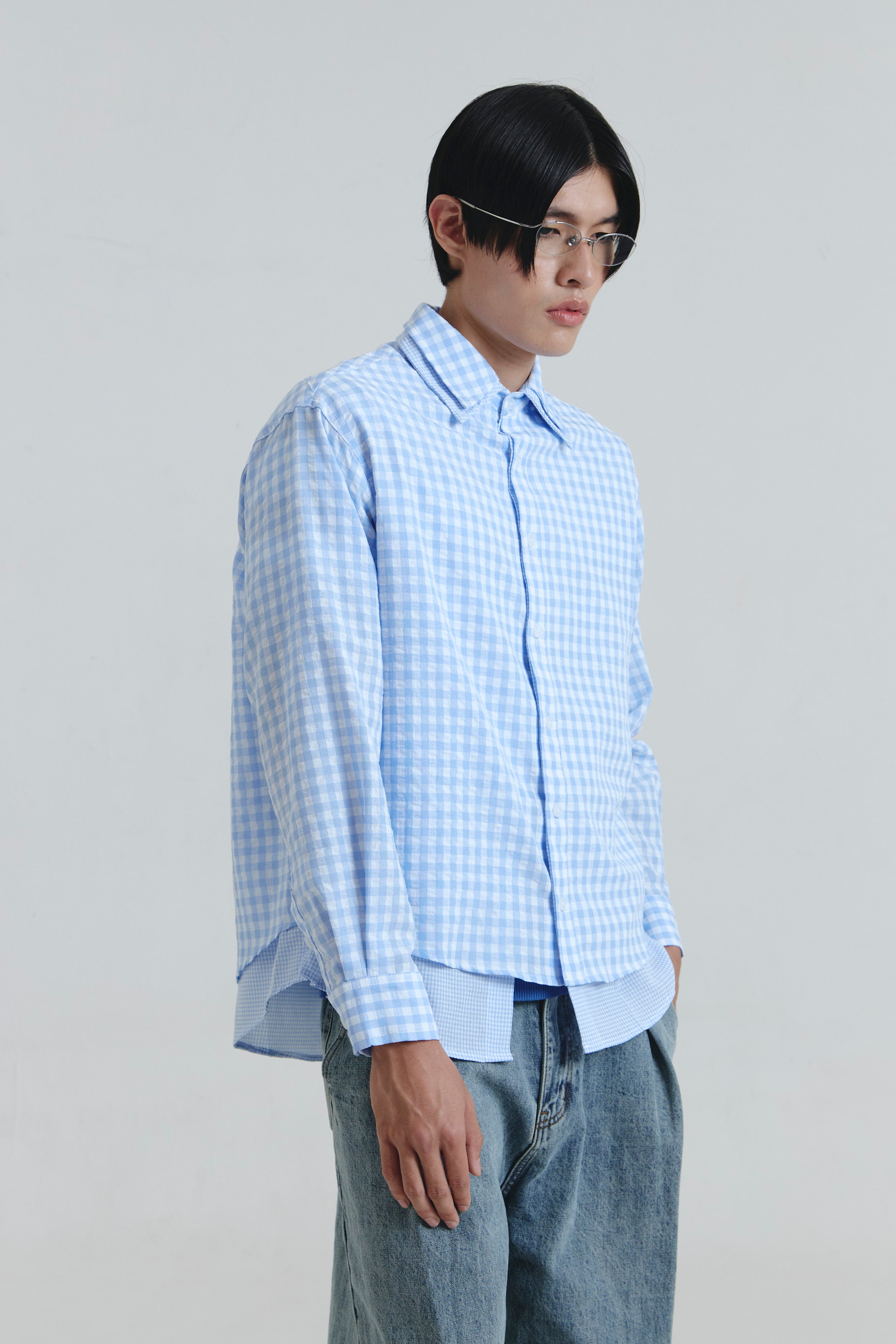 NESCIO SHIRT BLUE