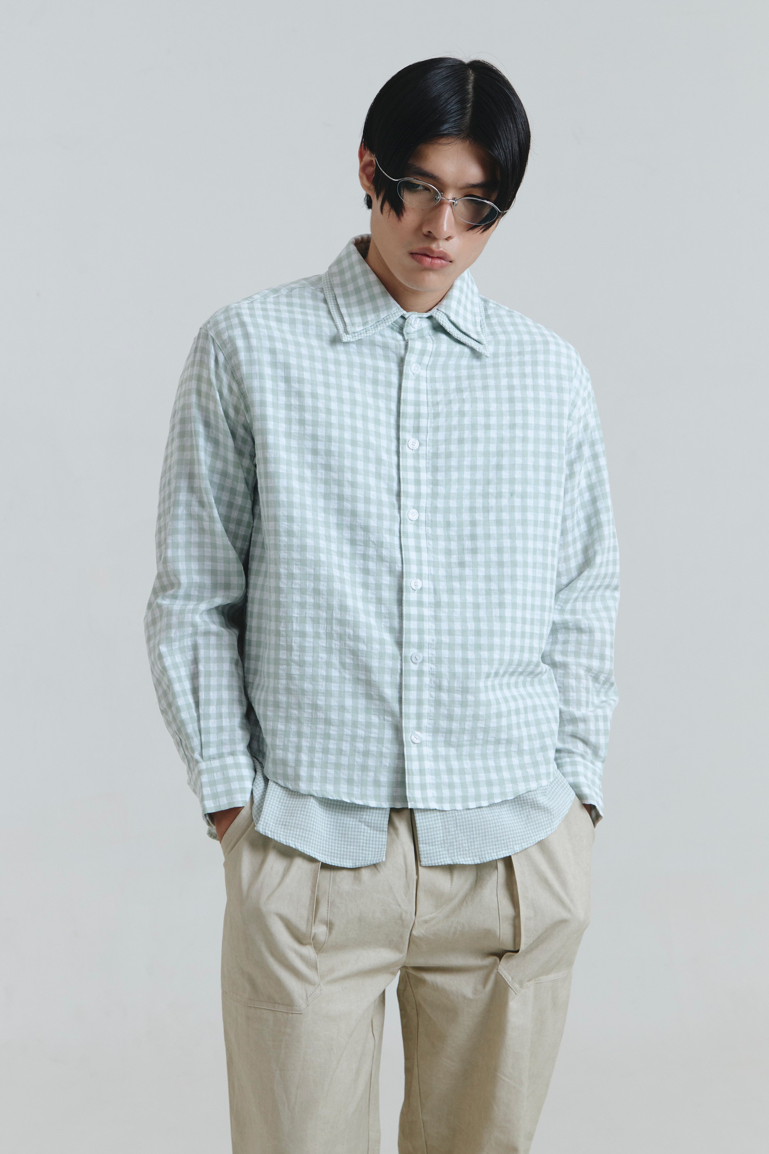 NESCIO SHIRT GREEN