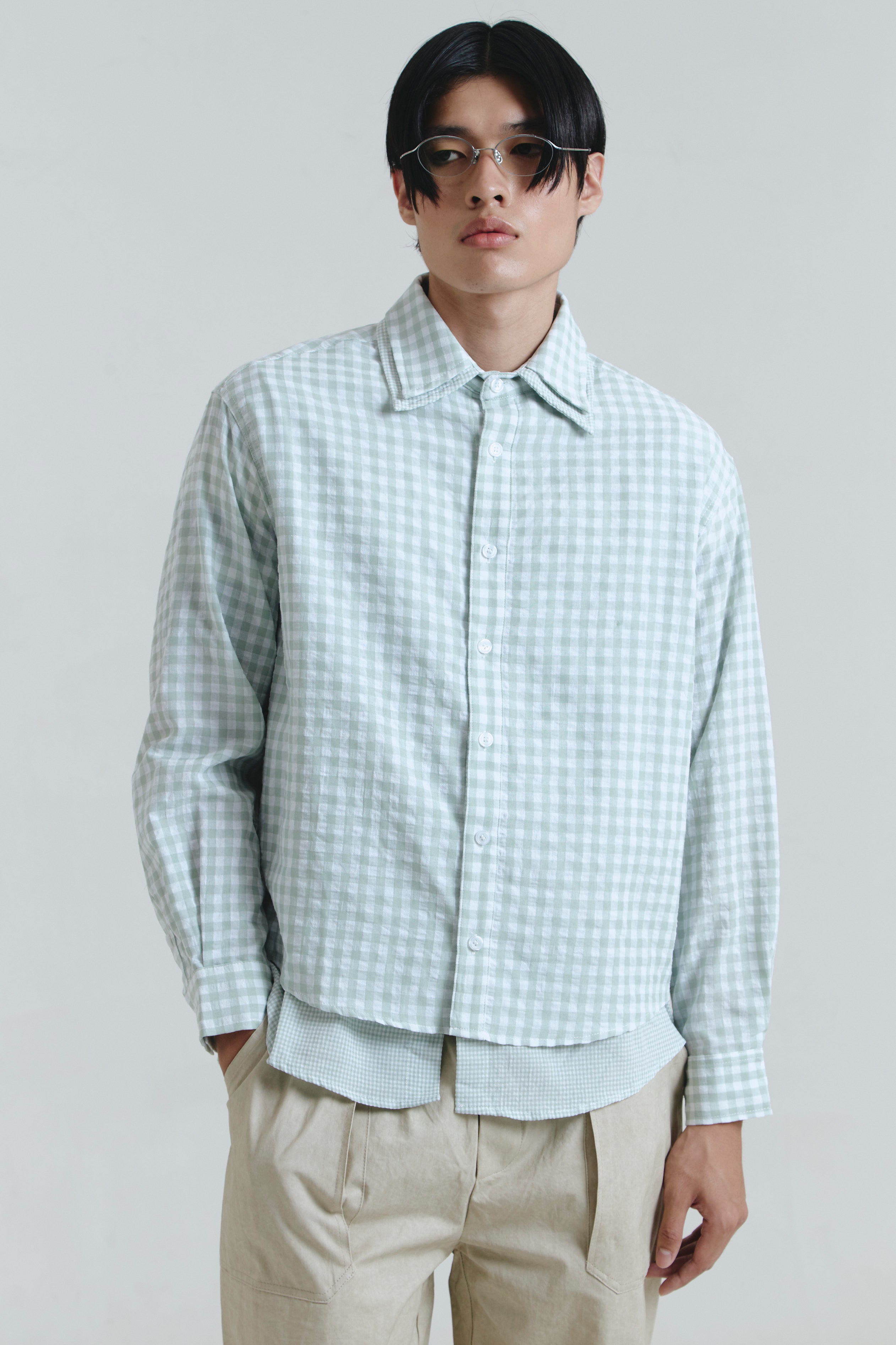 NESCIO SHIRT GREEN