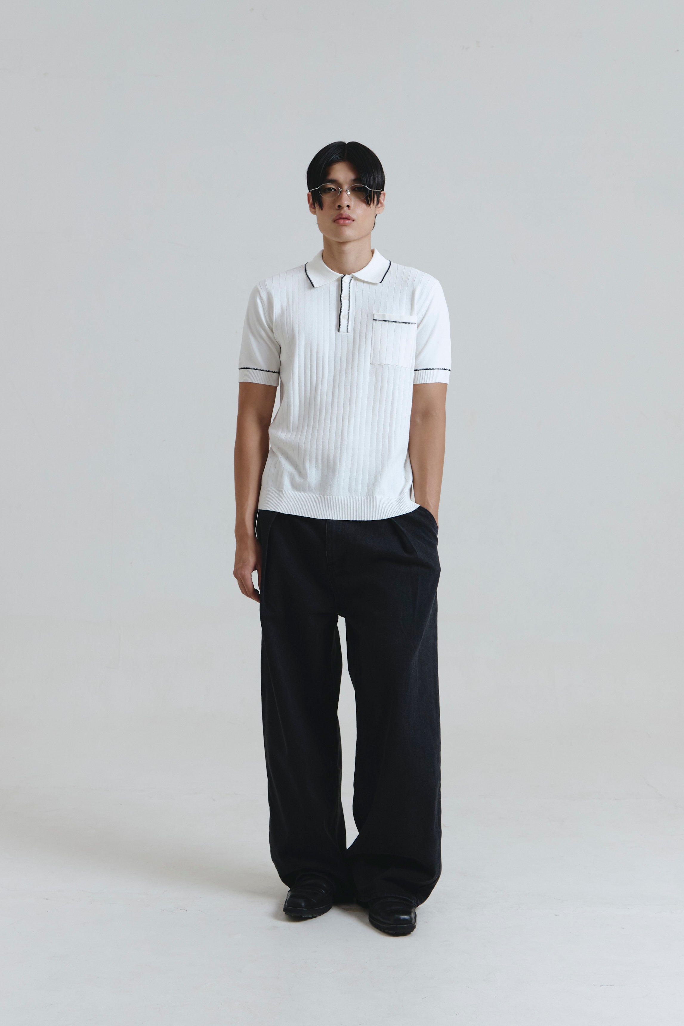 BAYONNE POLO SHIRT WHITE