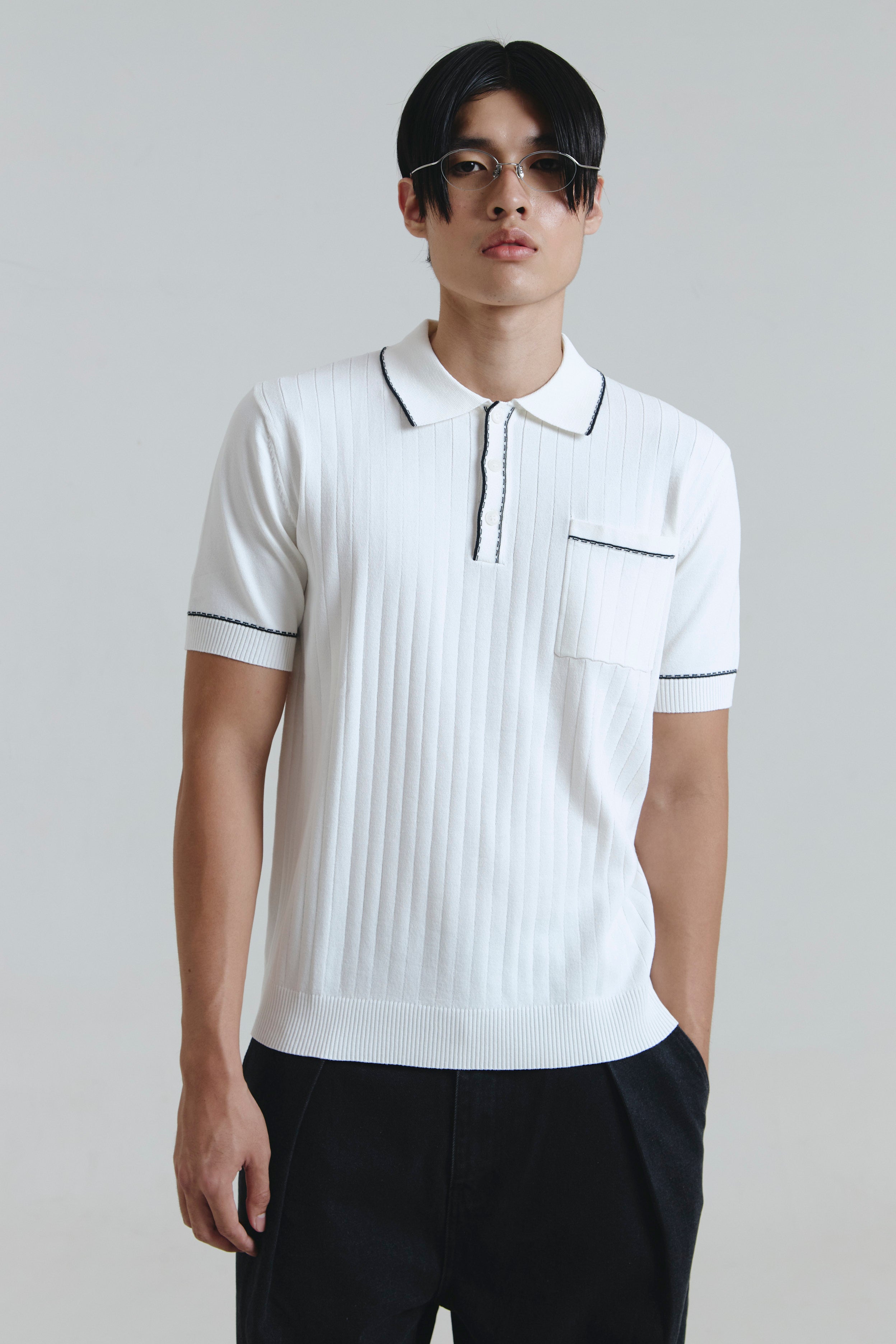 BAYONNE POLO SHIRT WHITE
