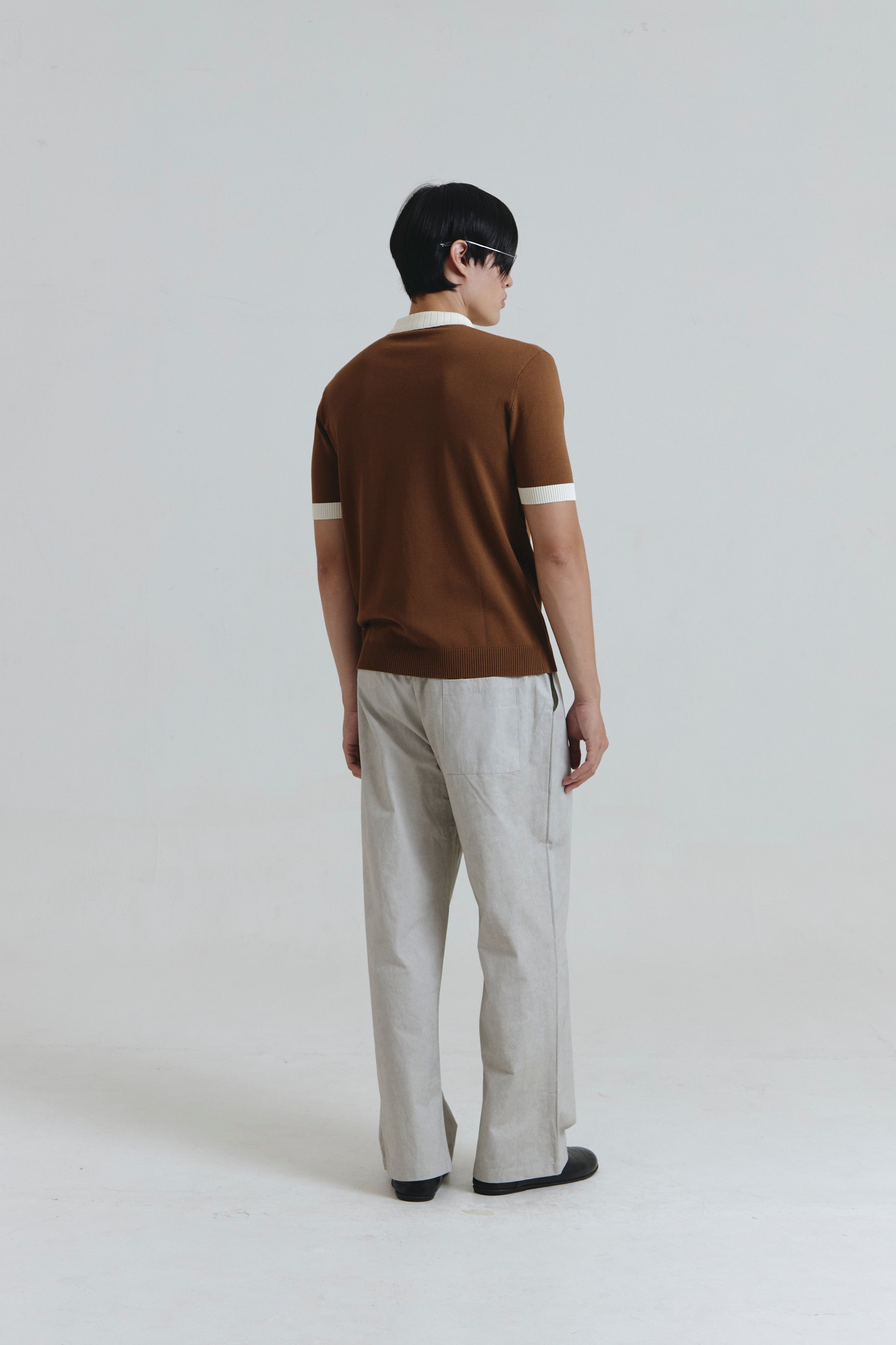 CLIFTON POLO SHIRT BROWN
