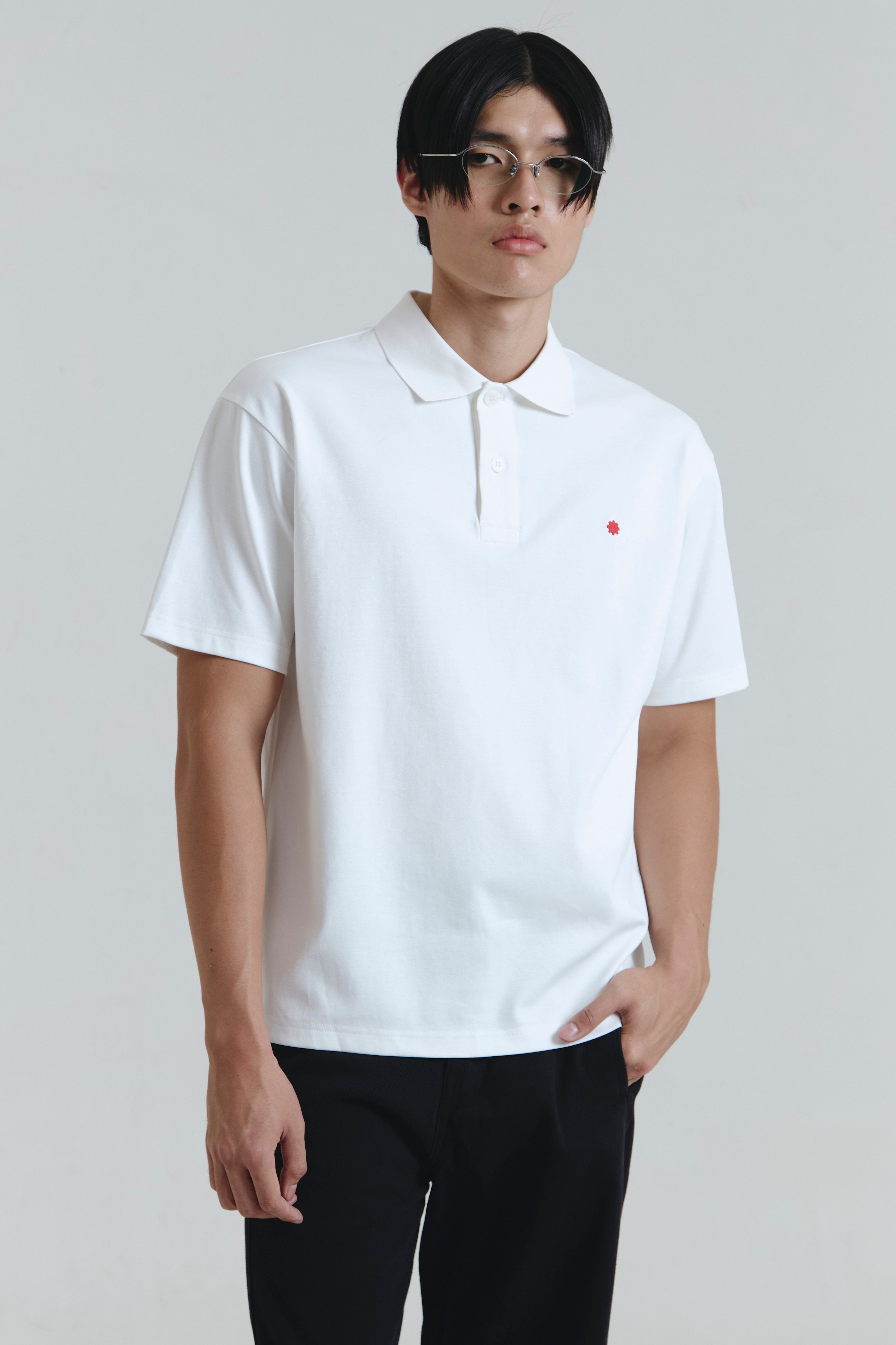 TWIZEL POLO SHIRT WHITE
