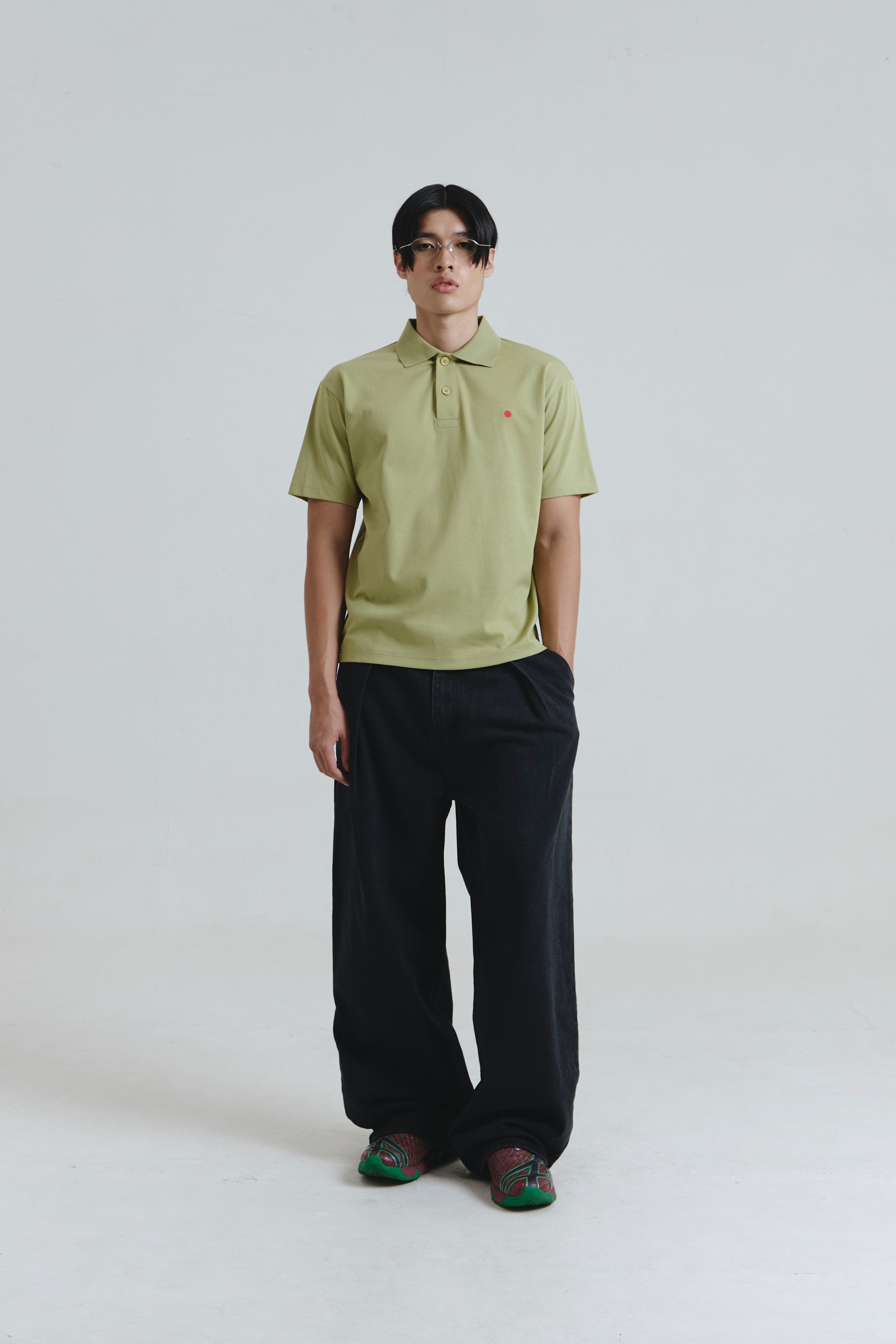 TWIZEL POLO SHIRT GREEN
