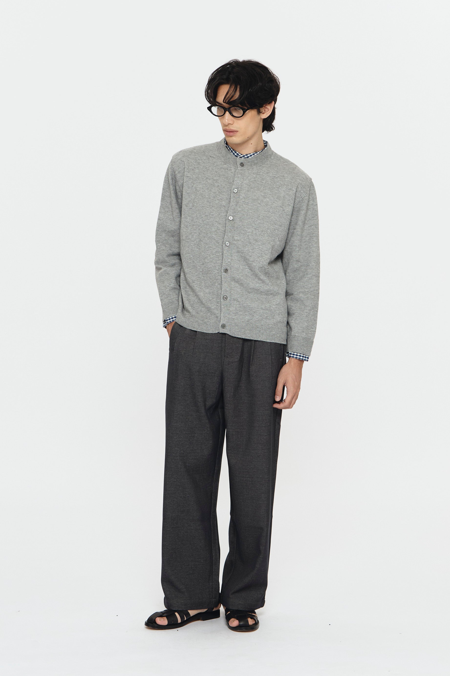 HOCKENHEIM CARDIGAN GREY