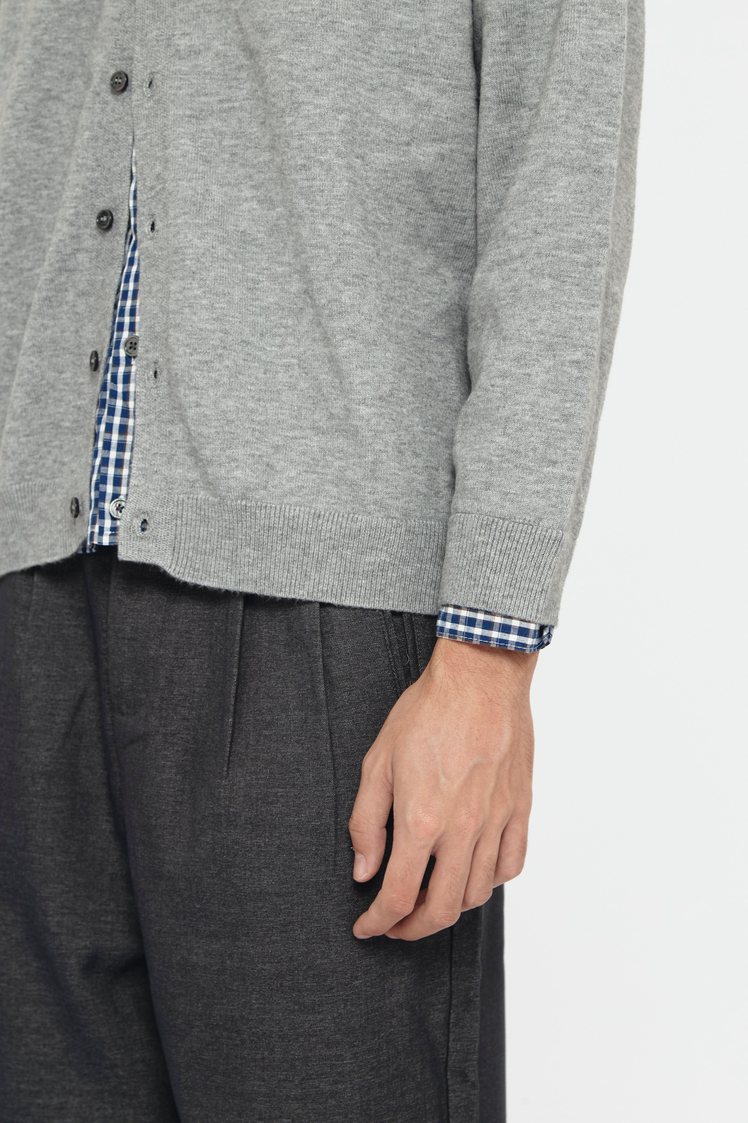 HOCKENHEIM CARDIGAN GREY