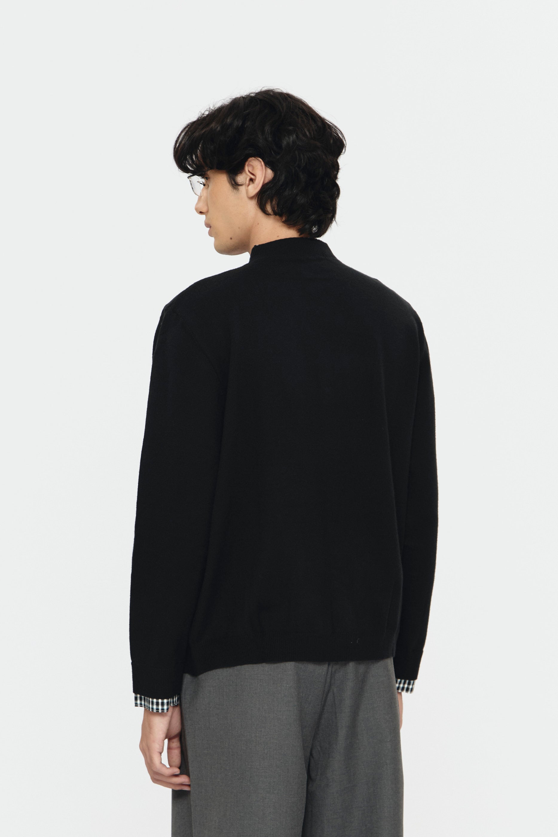 HOCKENHEIM CARDIGAN BLACK