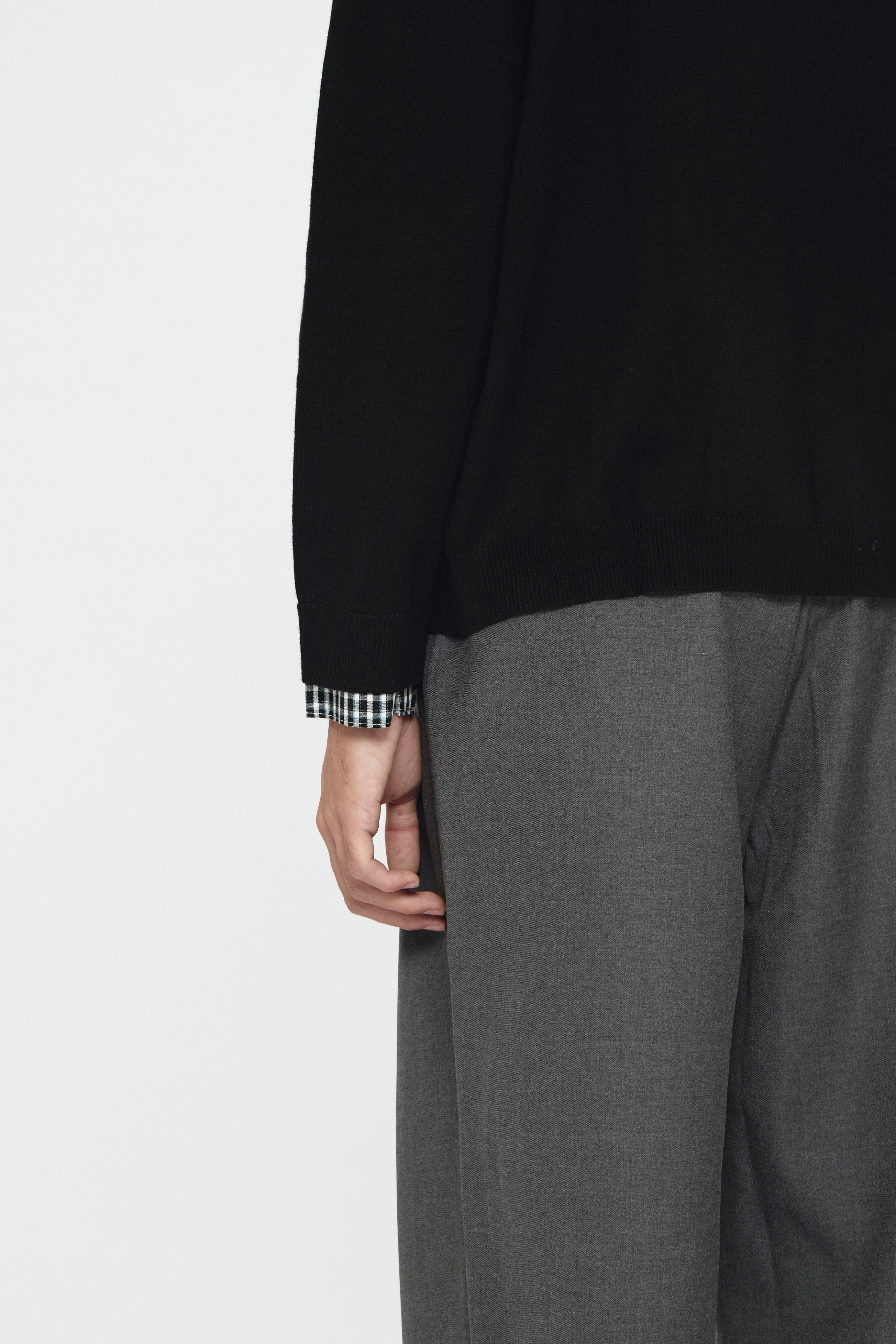 HOCKENHEIM CARDIGAN BLACK