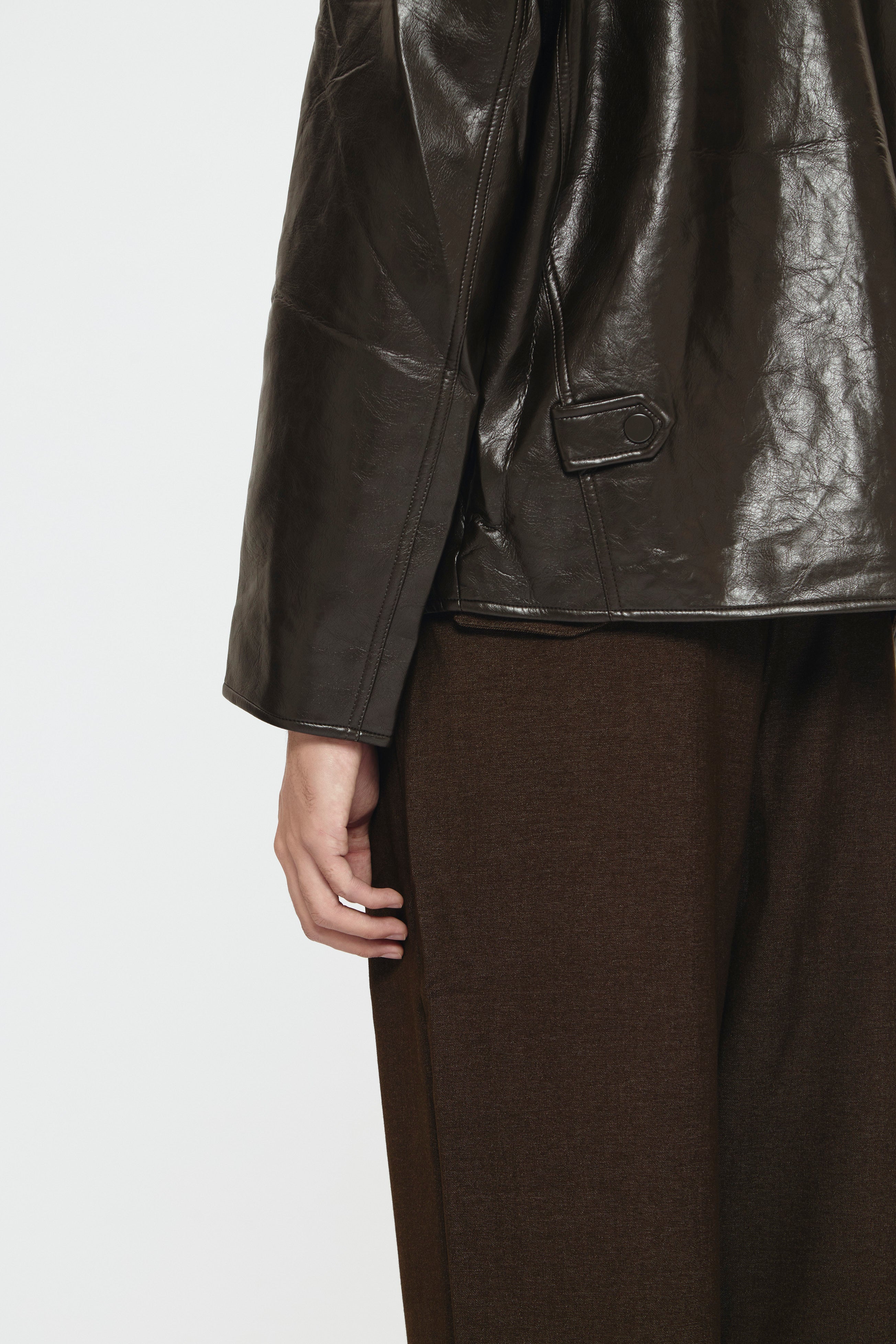 SUZUKA JACKET DARK BROWN