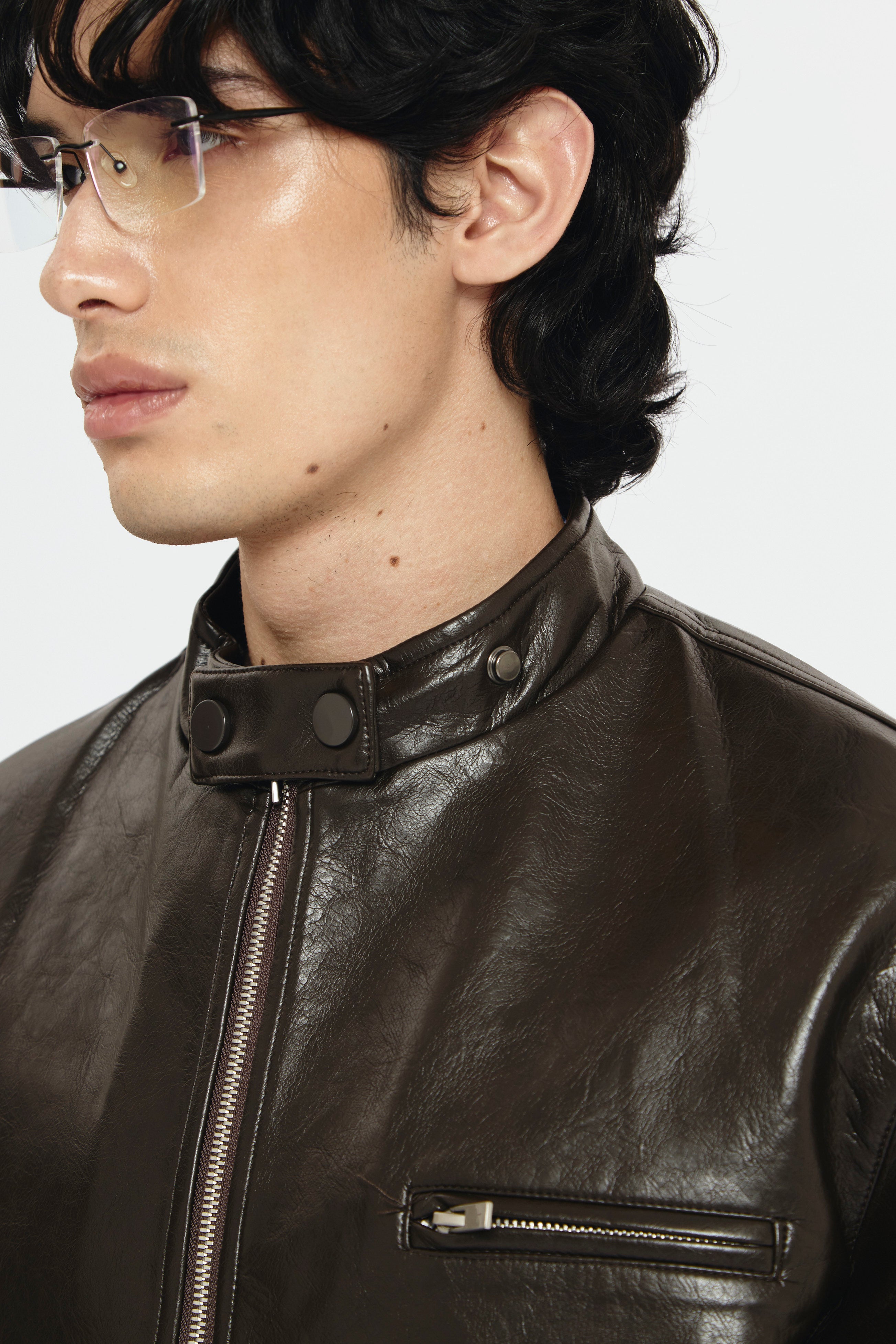 SUZUKA JACKET DARK BROWN