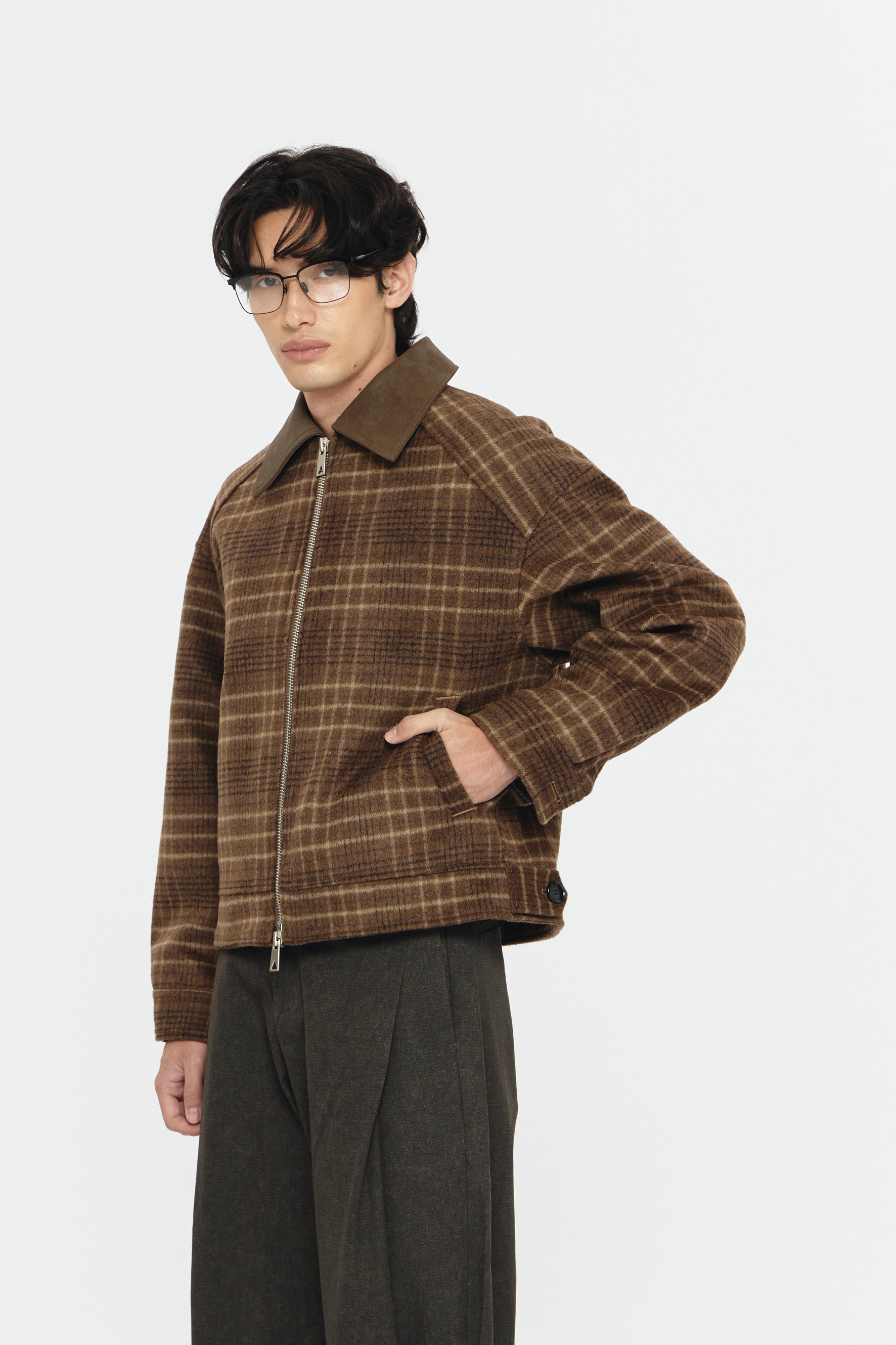 SILVERSTONE JACKET BROWN