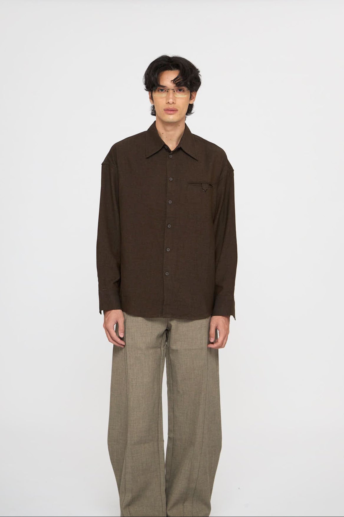 ESTORIL SHIRT BROWN